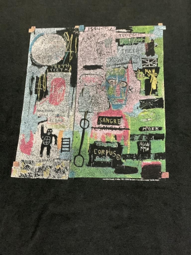 Andy Warhol × Jean-Michel Basquiat Vintage Jean Michel Basquiat 2000 T-Shirt Size US S / EU 44-46 / 1 - 2 Thumbnail