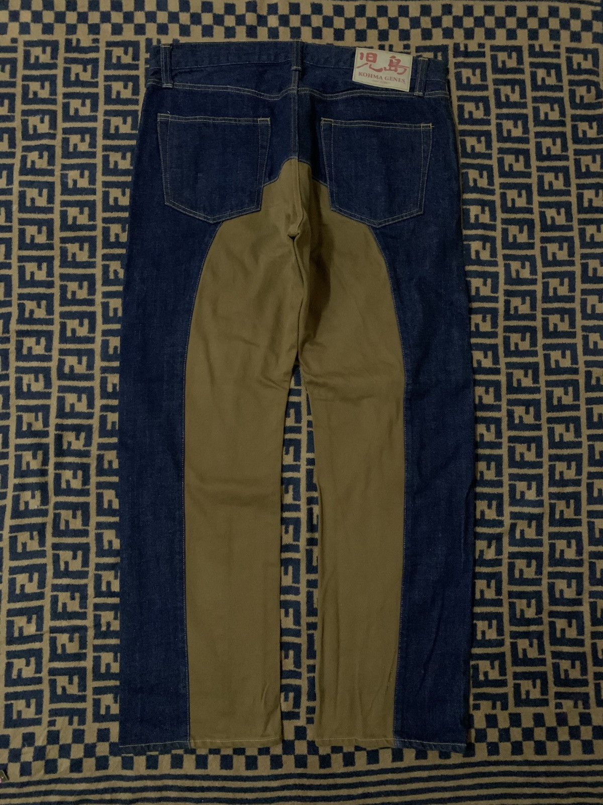 KOJIMA GENES 💥Kojima Genes Japan Patchwork Denim Size US 36 / EU 52 - 1 Thumbnail
