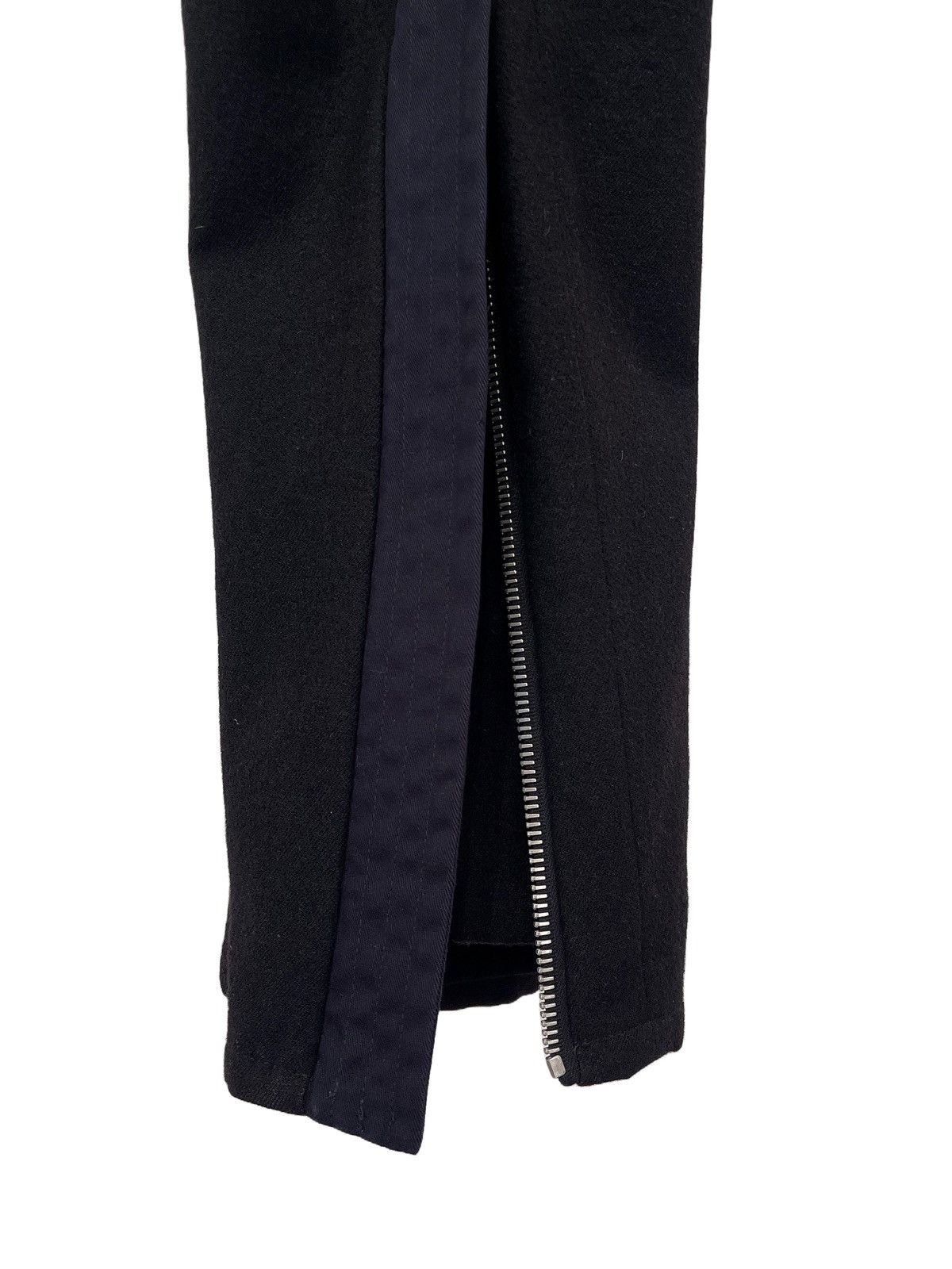 Dries Van Noten FW14 Motor Trousers in Black Wool Size US 30 / EU 46 - 5 Thumbnail