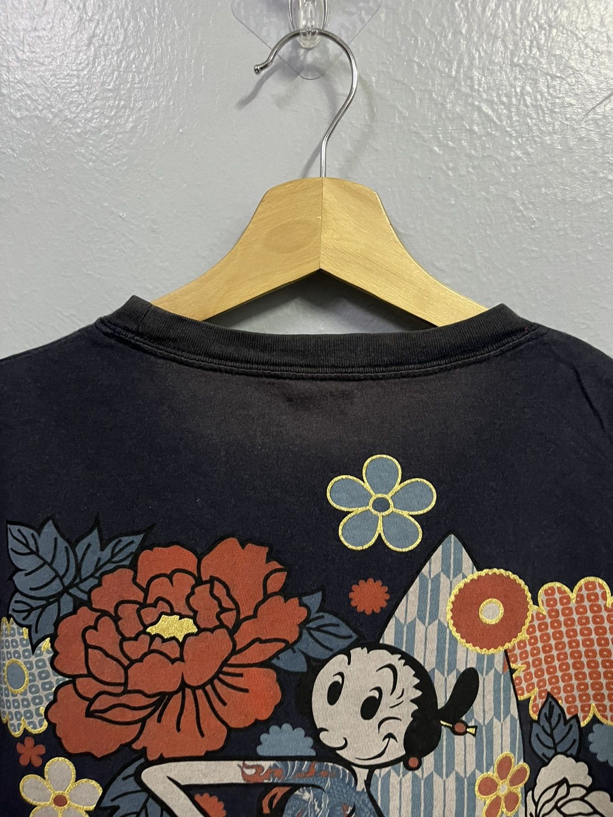 Japanese Brand VINTAGE POPEYE X KISSMARK TEE Size US L / EU 52-54 / 3 - 11 Thumbnail