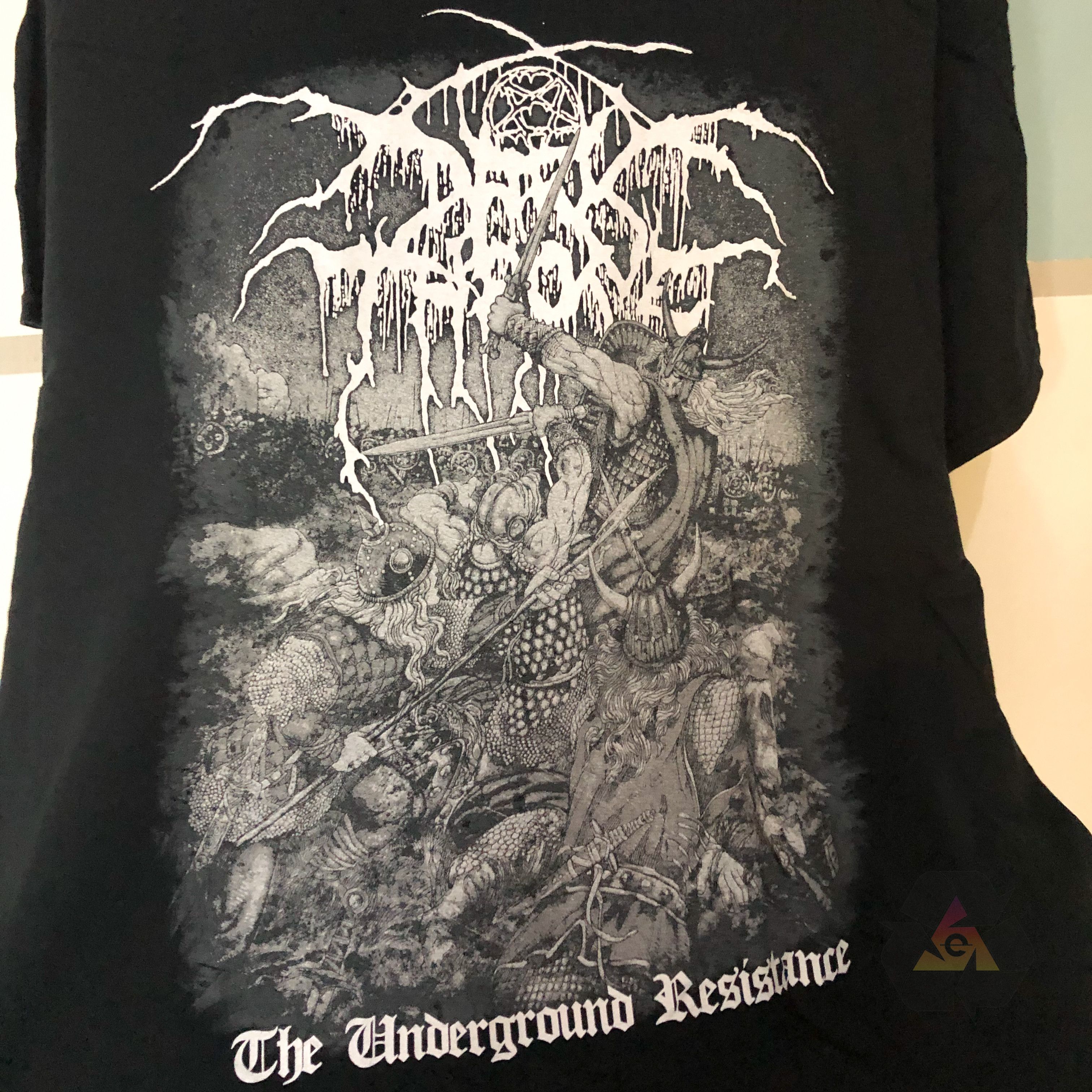 Band Tees Darkthrone Album The Underground Resistance T-Shirt Size US XL / EU 56 / 4 - 5 Thumbnail