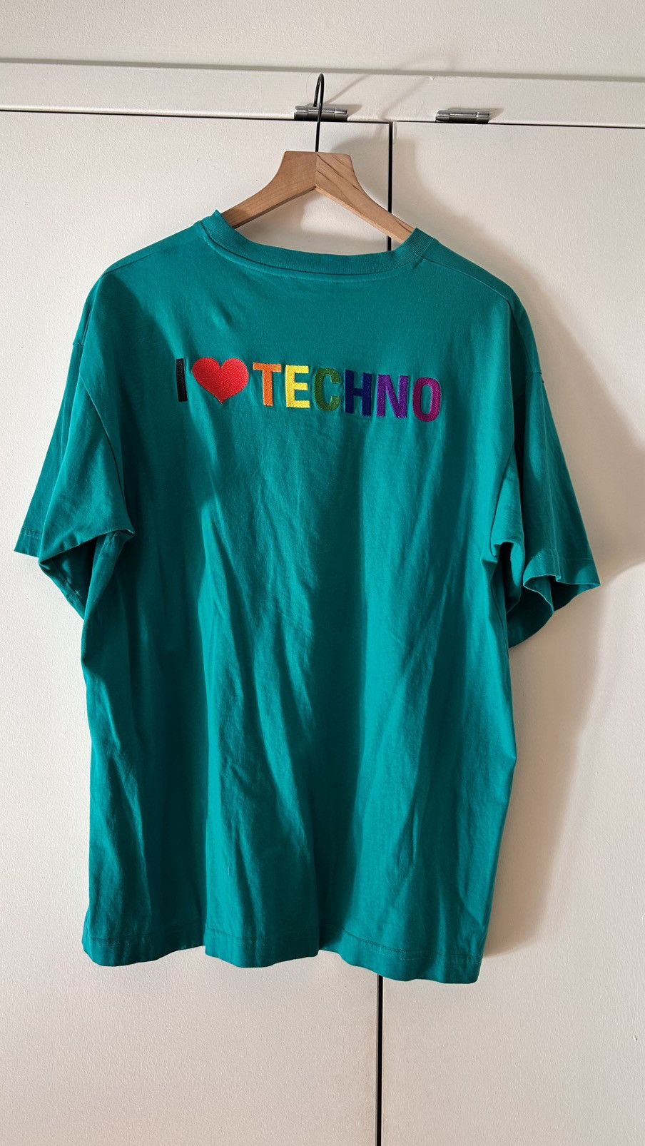 Balenciaga Balenciaga I ❤️ Techno t-shirt Size US XS / EU 42 / 0 - 1 Thumbnail