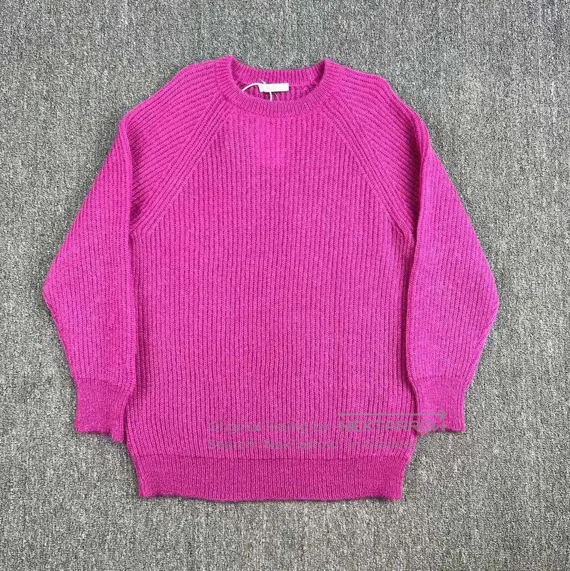Max Mara MaxMara Purple Mohair Women's Pullover Sweater . Size L / US 10 / IT 46 - 1 Thumbnail