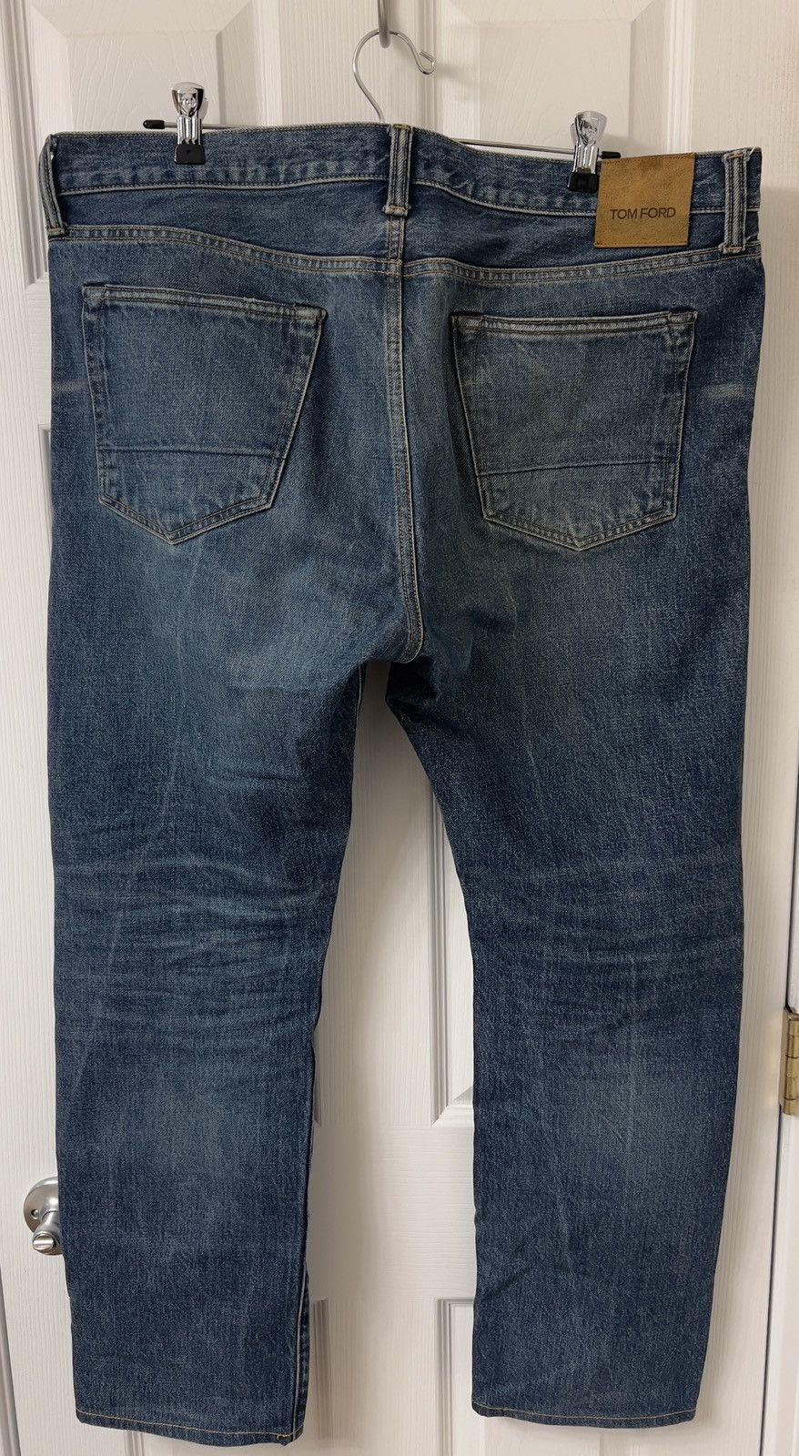 Tom Ford Vintage Tom Ford Selvedge Straight Jeans 38x30 Made in US Size US 38 / EU 54 - 4 Thumbnail