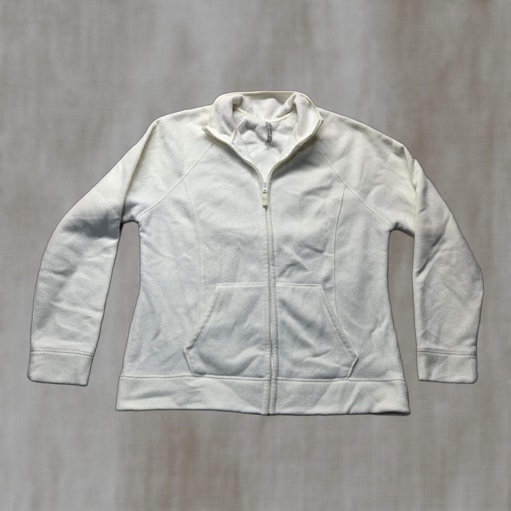 Old Navy Old Navy White Pullover Sweatshirt Adult XL 1/4 Zip Fleece Size XL Women Women’s White 2000s Vintage? Size XL / US 12-14 / IT 48-50 - 1 Thumbnail