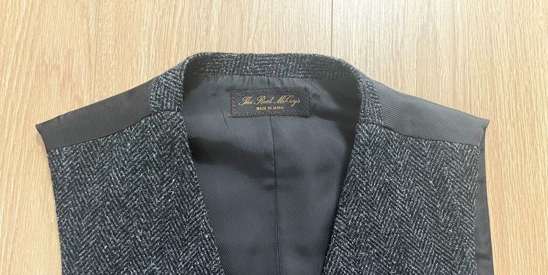 The Real McCoy's The Real McCoy's Size 34Early Years Wool Vest with Real Sil Size US M / EU 48-50 / 2 - 2 Thumbnail