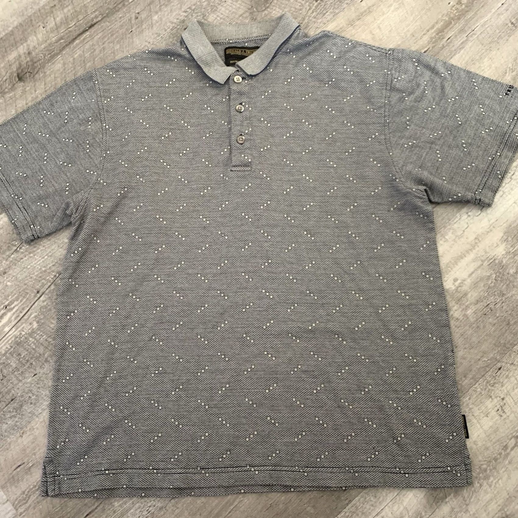 Vintage Donald J Trump Collection Golf Polo Mens Medium Short Sleeve Gray Embroidered Knit 100% Cotton Casual Activewear Shirt Size US M / EU 48-50 / 2 - 3 Thumbnail