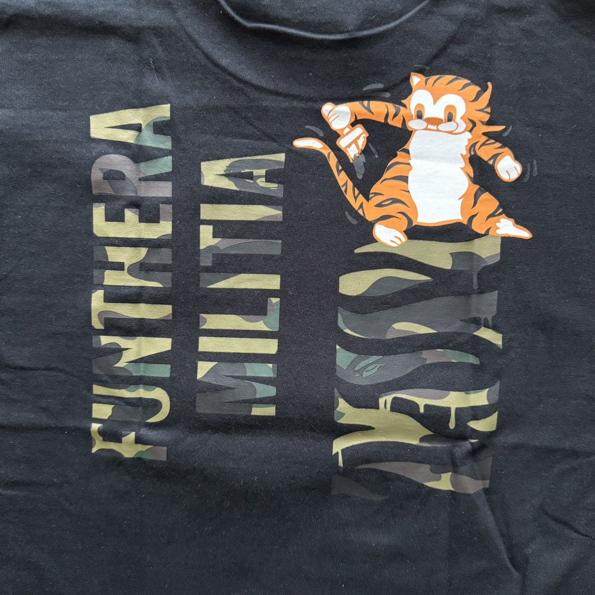 Bape Bape shark funthera militia t-shirt Size US L / EU 52-54 / 3 - 9 Thumbnail