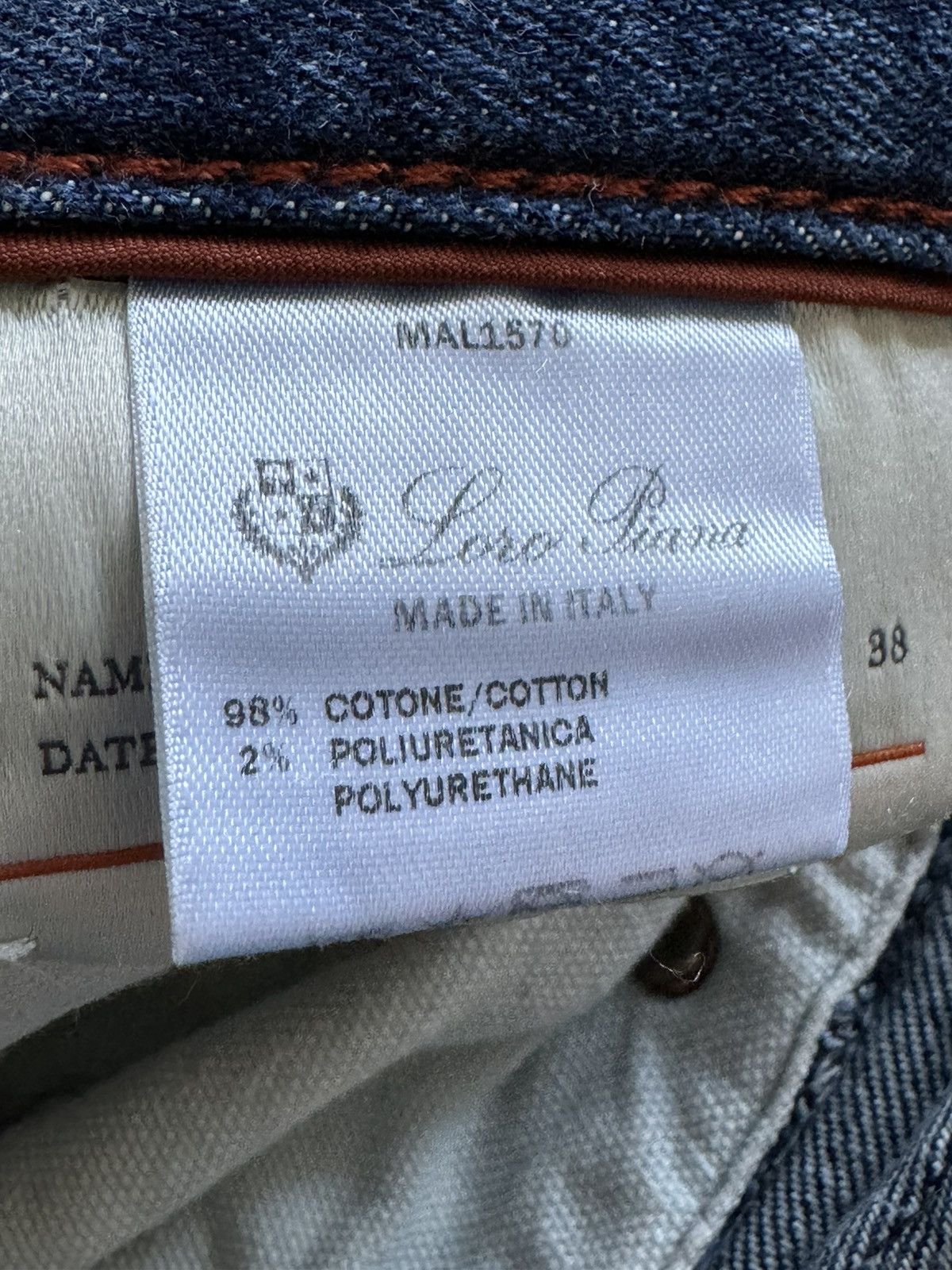 Loro Piana Loro Piana Kurashiki Selvage denim jeans Size US 38 / EU 54 - 9 Thumbnail