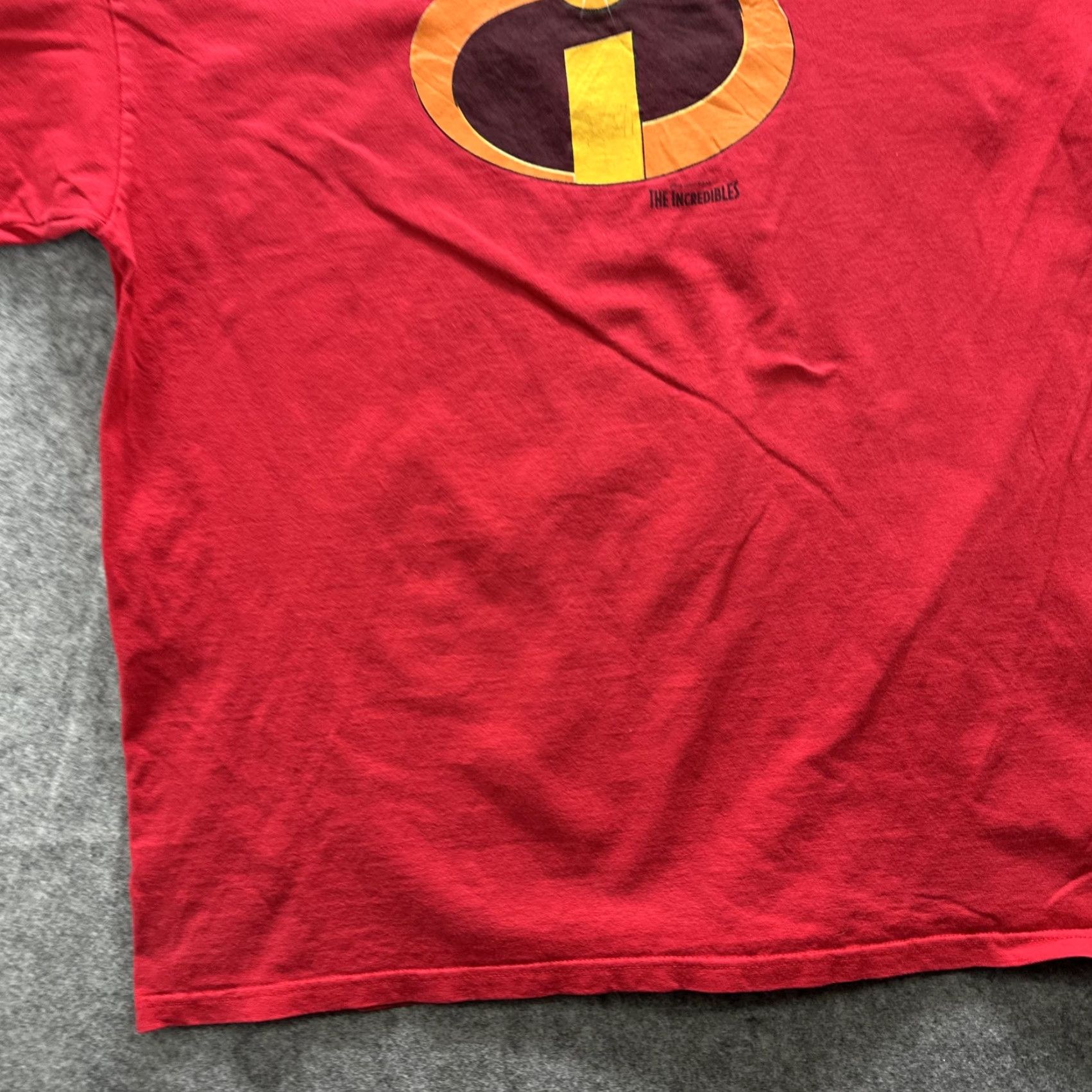 Disney VINTAGE Disney Pixar Incredibles Shirt Mens XL Red Logo Graphic Movie 2000s Size US XL / EU 56 / 4 - 5 Thumbnail