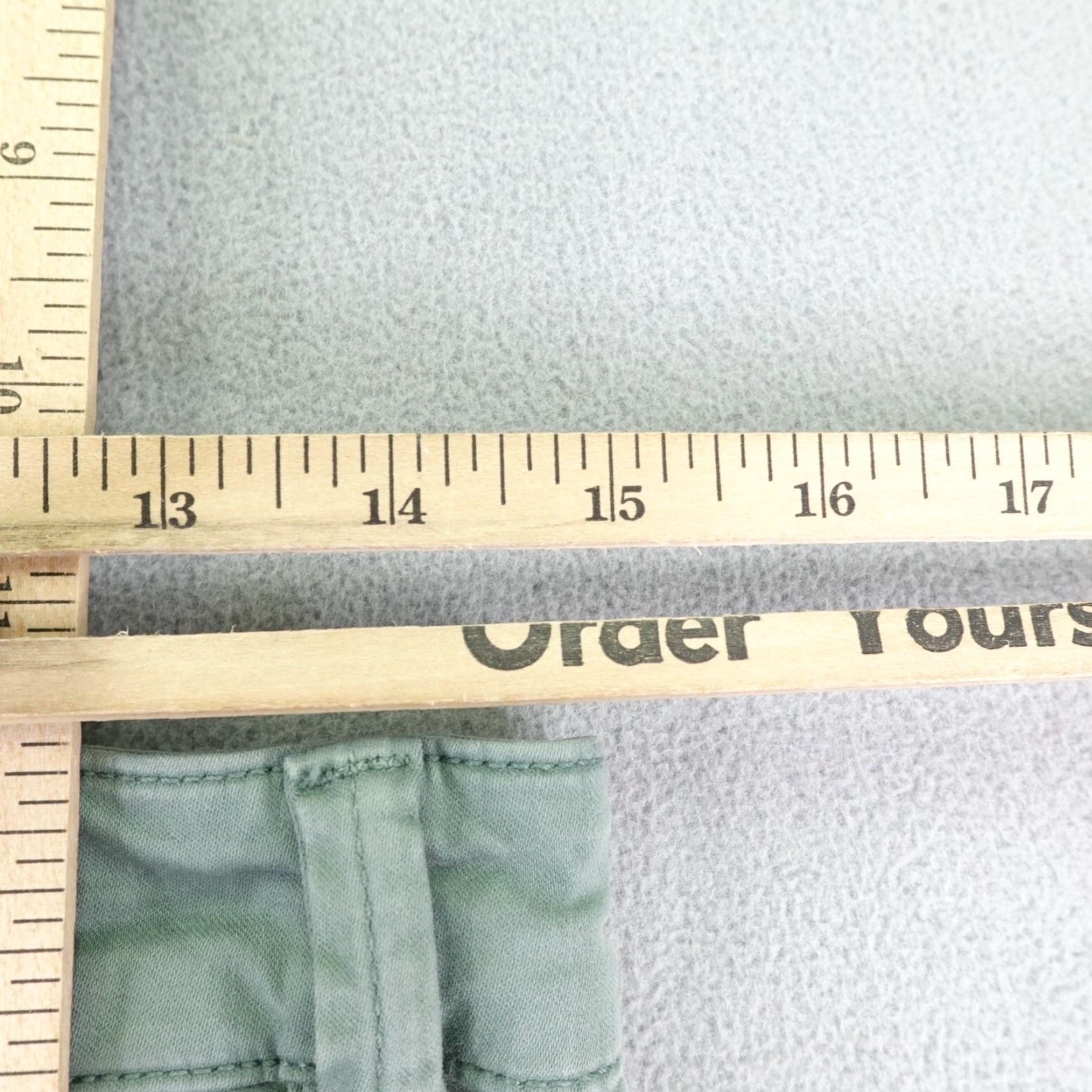 Vintage Mavi Shorts Mens 30 Mint Green Chino Casual Cotton Stretch Flat Front Regular Waist 30 Front Pocket Breathable Everyday Mens Size US 30 / EU 46 - 7 Thumbnail