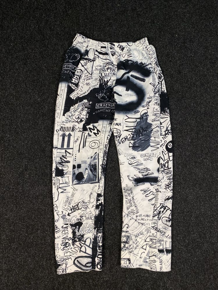 Maison Margiela Maison Margiela MM6 Graffiti Pants Size US 28 / EU 44 - 1 Thumbnail