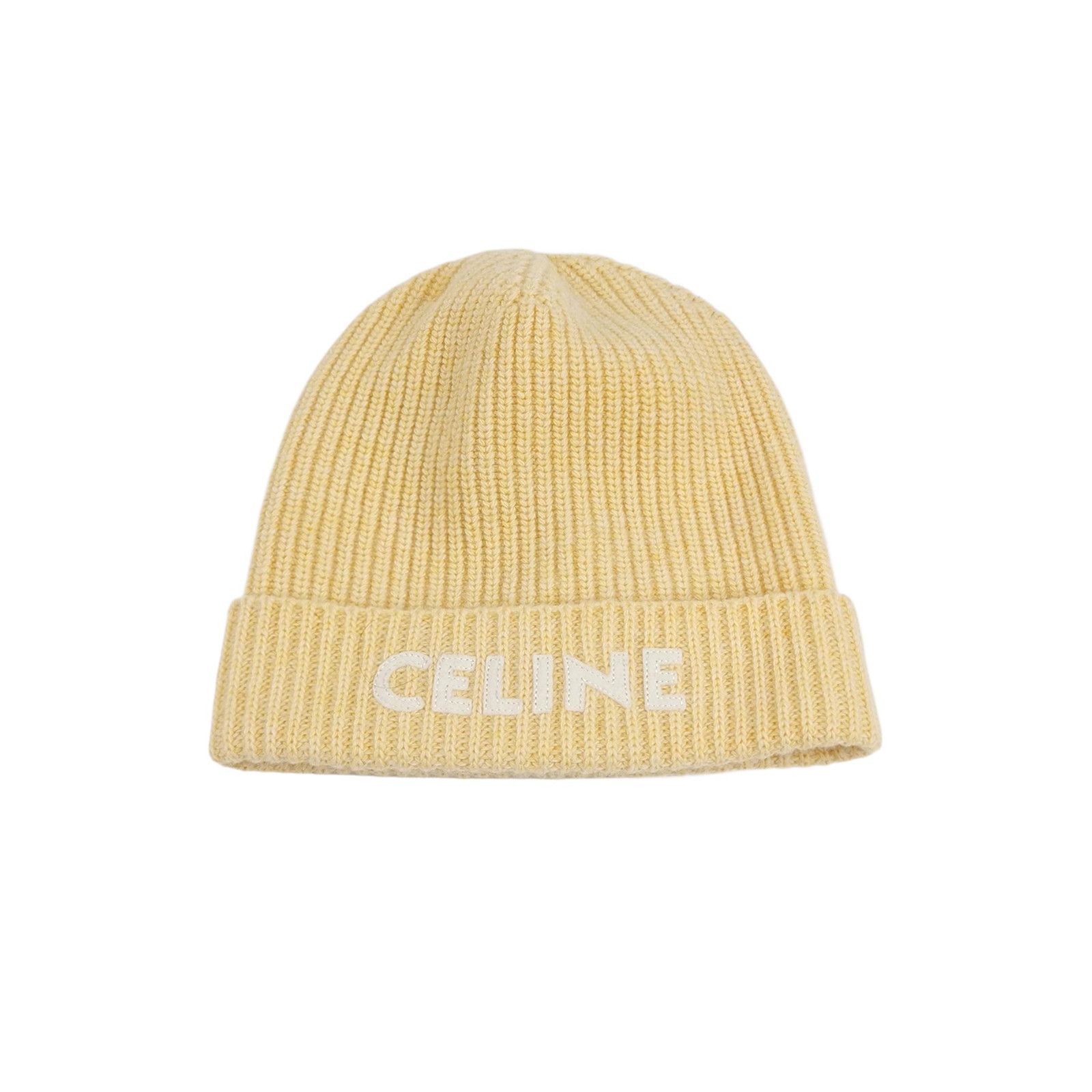 Celine Celine Logo Patch Knit Hat Size ONE SIZE Size ONE SIZE - 1 Thumbnail