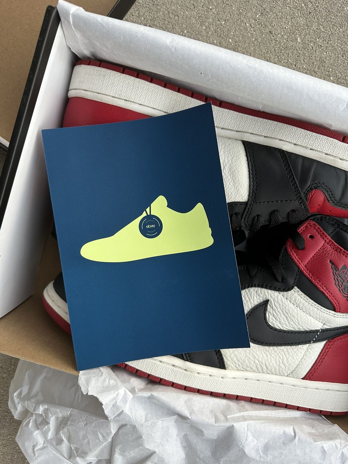 Jordan Brand × Nike Jordan 1 OG Bred Toe Size US 11 / EU 44 - 7 Thumbnail