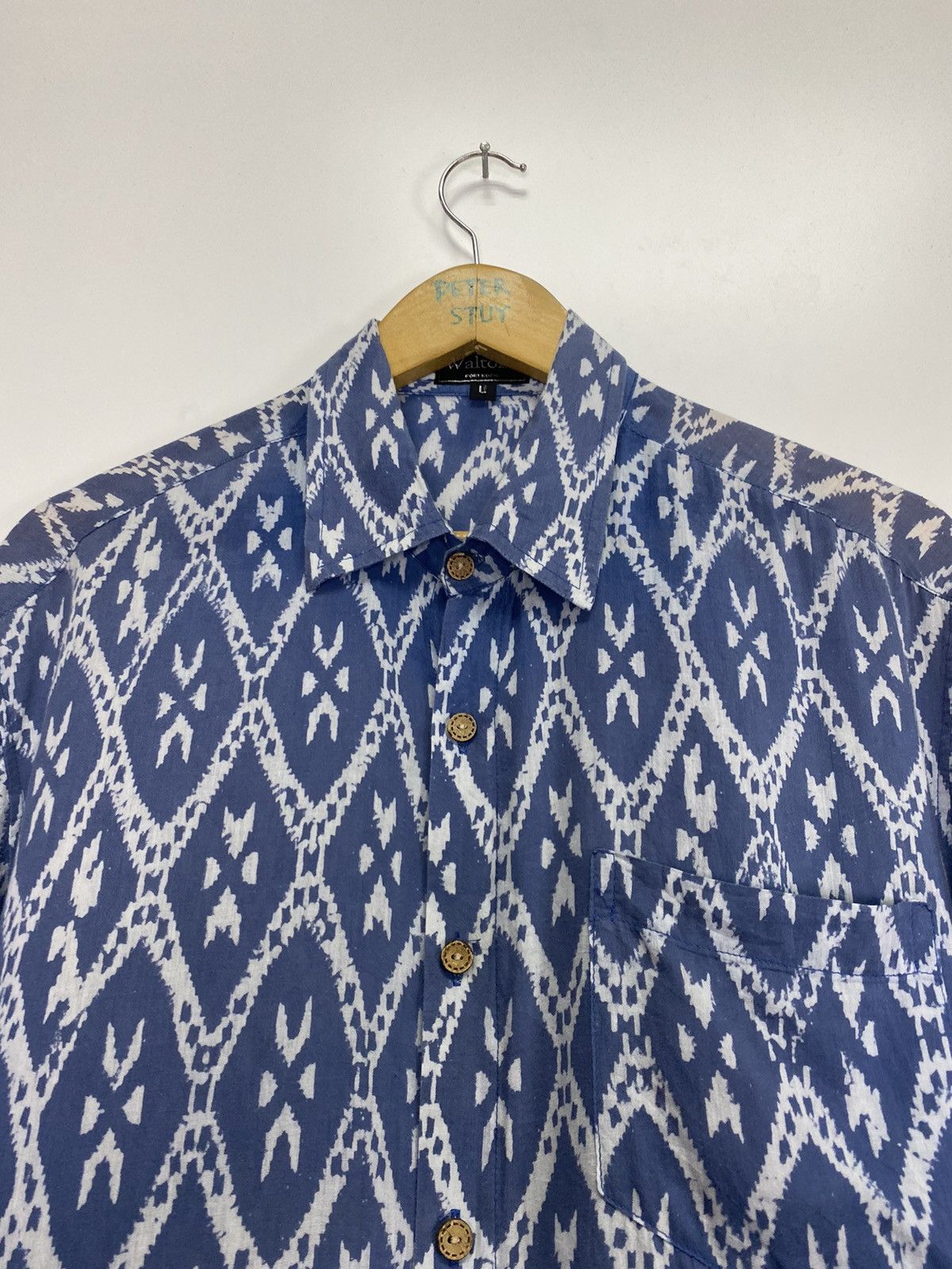 Vintage Vintage Walton’s Fort Kochi Button Up Size US L / EU 52-54 / 3 - 7 Thumbnail