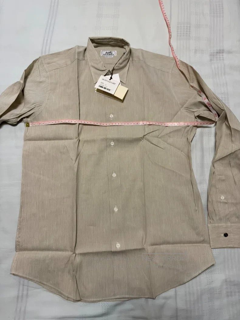 Hermes Hermes size 39 Linen shirt, 75% linen + 25% cotton. Size US M / EU 48-50 / 2 - 4 Thumbnail