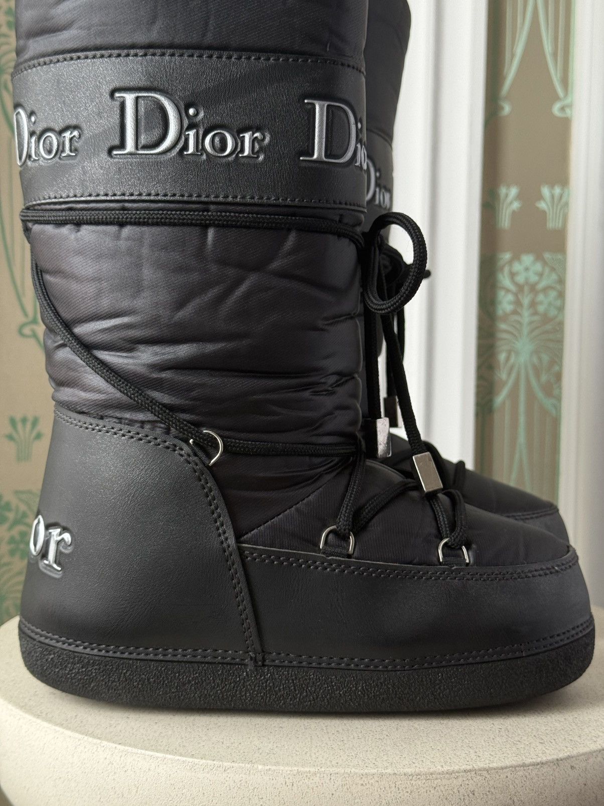 Dior DIOR Moon Boots Snow Ski Black by John Galliano Size: 35-37 Size US 6 / IT 36 - 14 Thumbnail