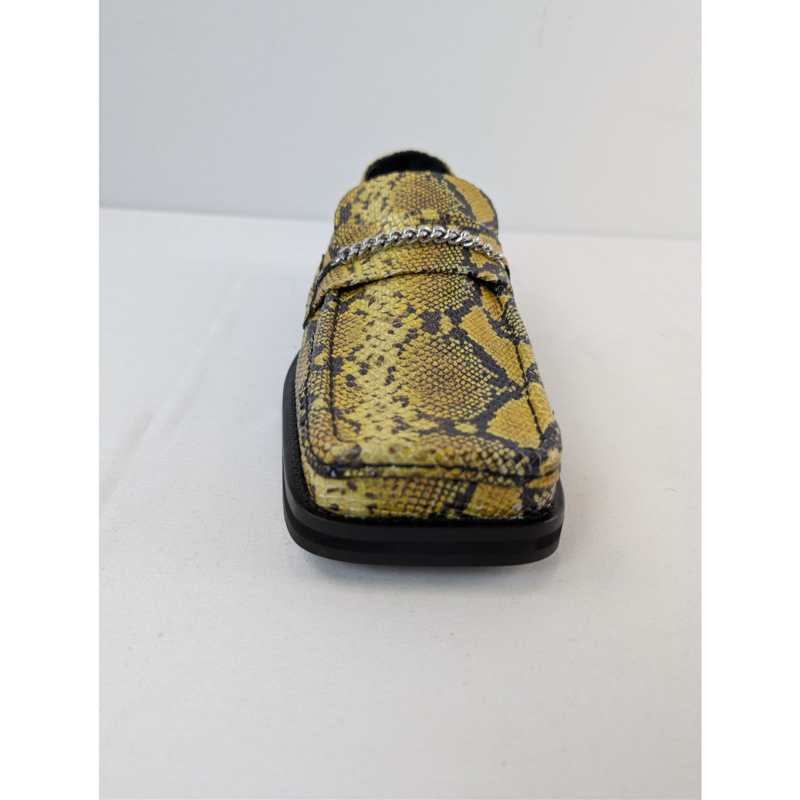 Martine Rose o1rshd1 Embossed Leather Square Toe Loafers Boots in Yellow Size US 8 / EU 41 - 13 Thumbnail