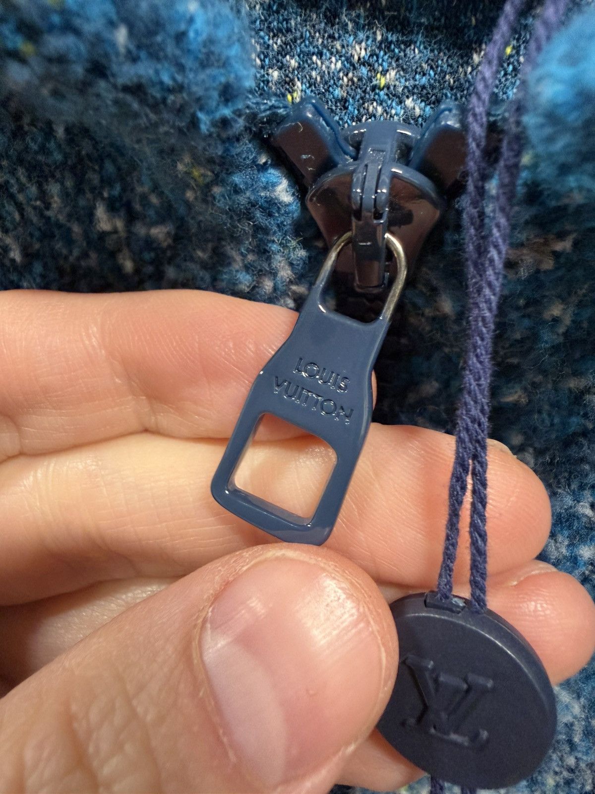 Louis Vuitton Louis Vuitton Fleece Zip Hoodie NEW 2300$ Size US XL / EU 56 / 4 - 9 Thumbnail
