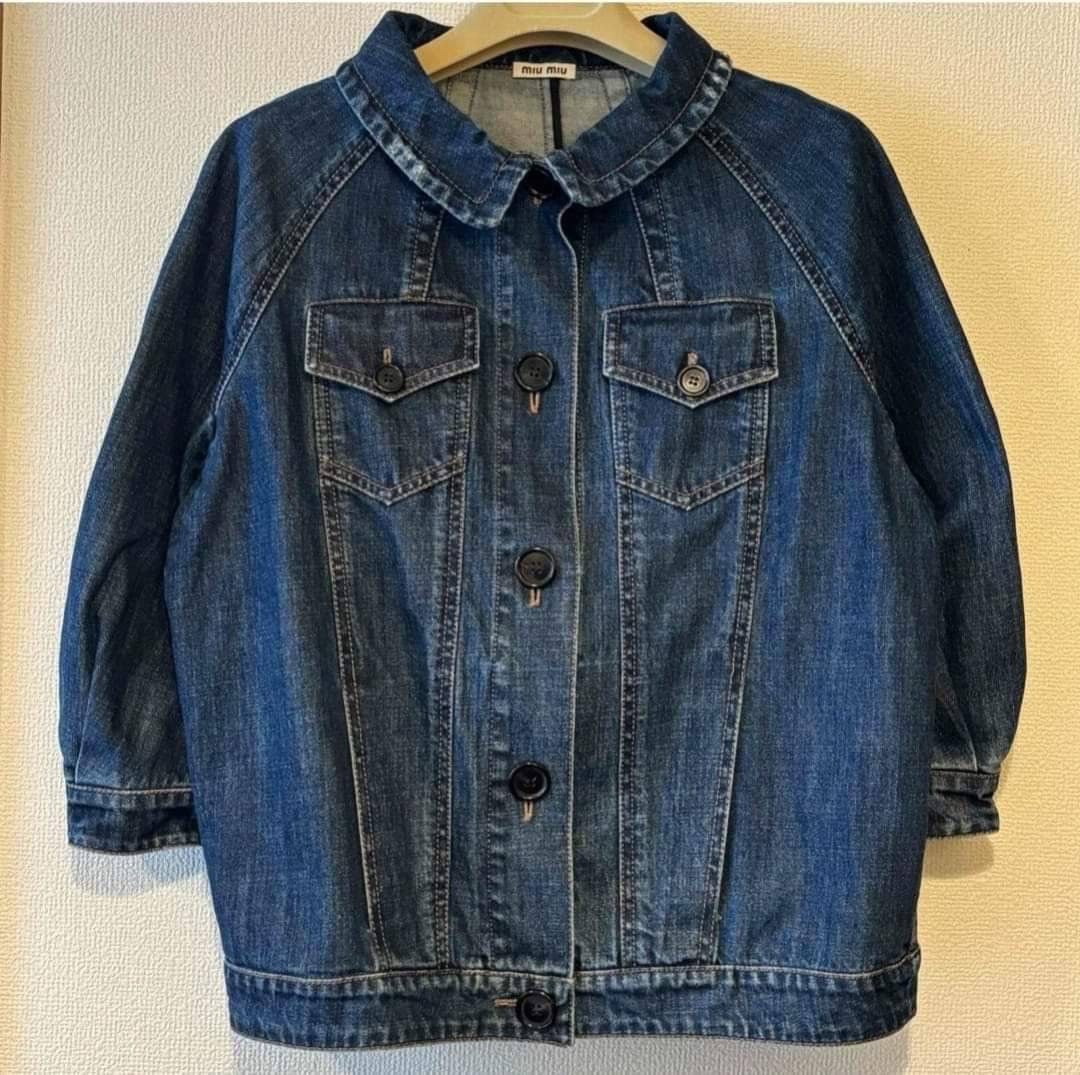 Miu Miu Miu Miu denim jacket Size XS / US 0-2 / IT 36-38 - 14 Thumbnail