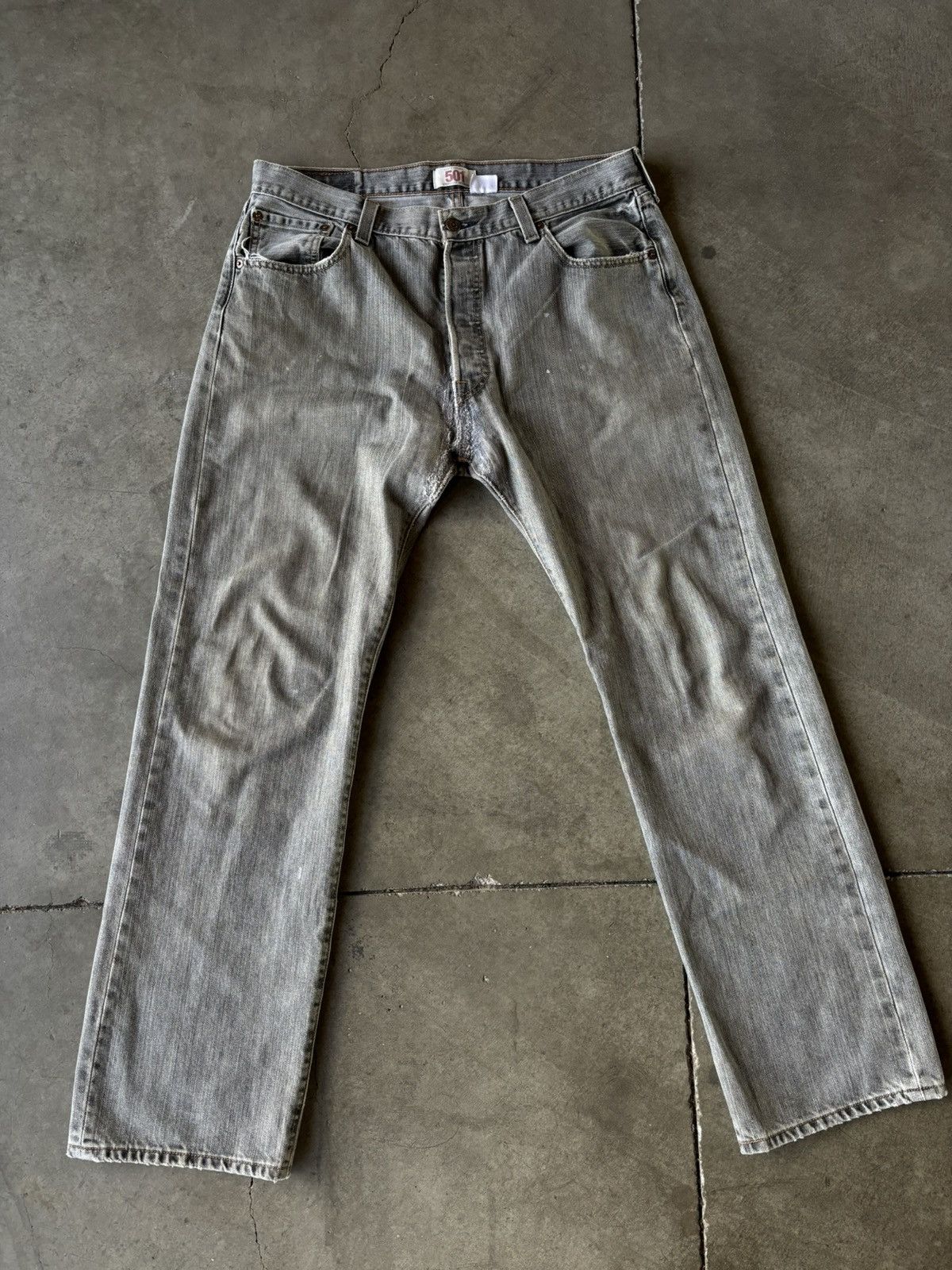 Levi's × Levi's Vintage Clothing Grey vintage 501’s Size US 34 / EU 50 - 1 Thumbnail