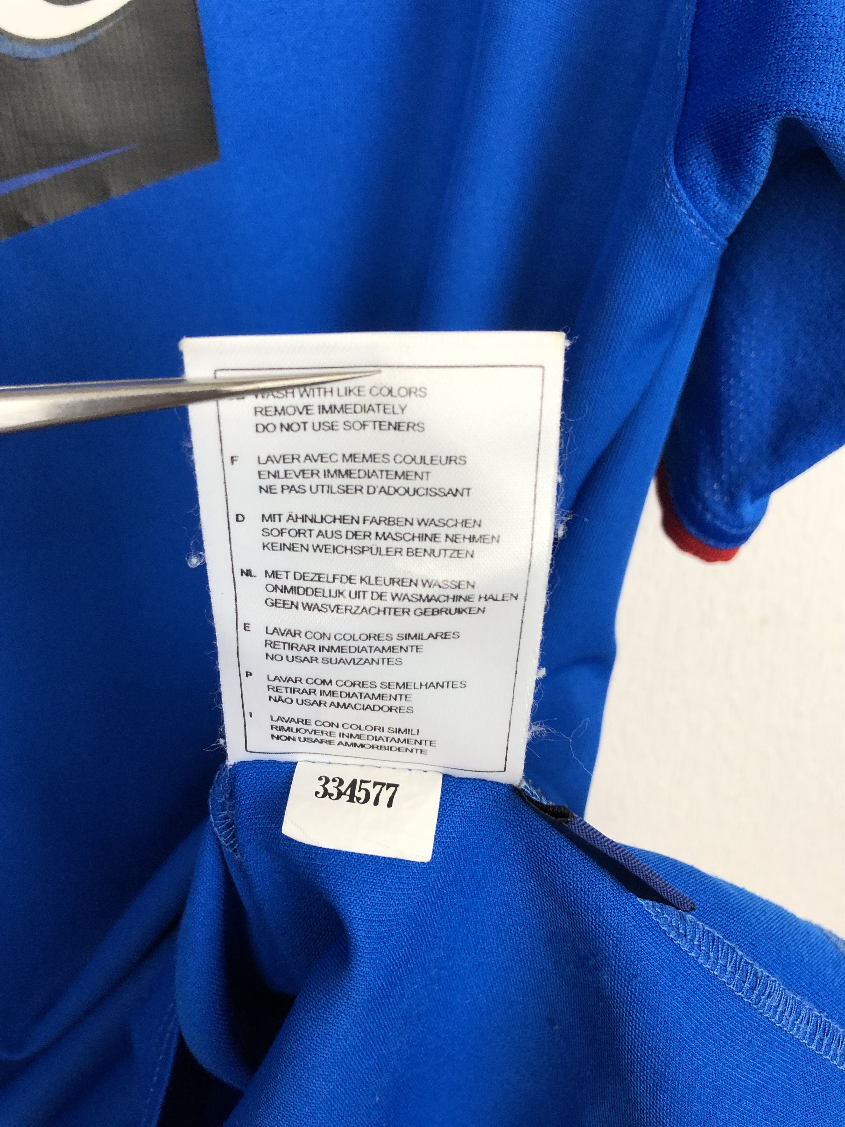 Vintage Rangers Home football shirt 2003 Soccer Jersey Blue Trikot Size US M / EU 48-50 / 2 - 7 Thumbnail