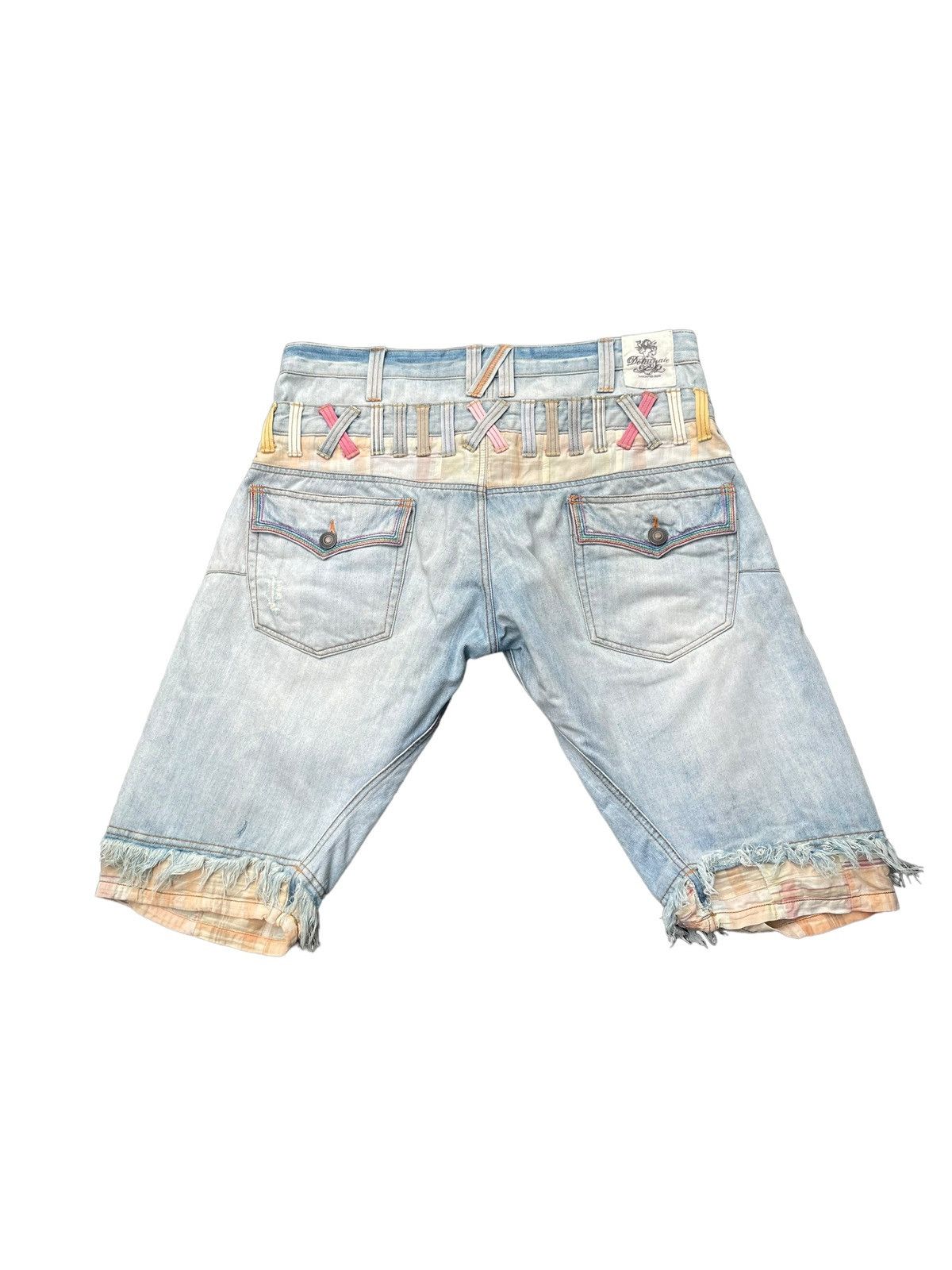 Japanese Brand Dominte Double Waist Denim Short Size US 39 - 6 Thumbnail