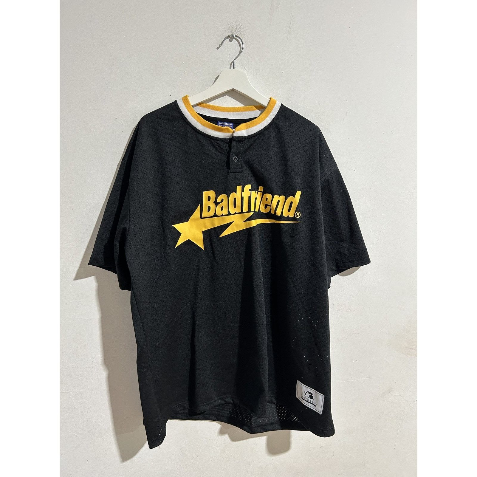 Badfriend BADFRIEND LOGO BASEBALL JERSEY SIZE XXL PREOWNED Size US XXL / EU 58 / 5 - 1 Thumbnail