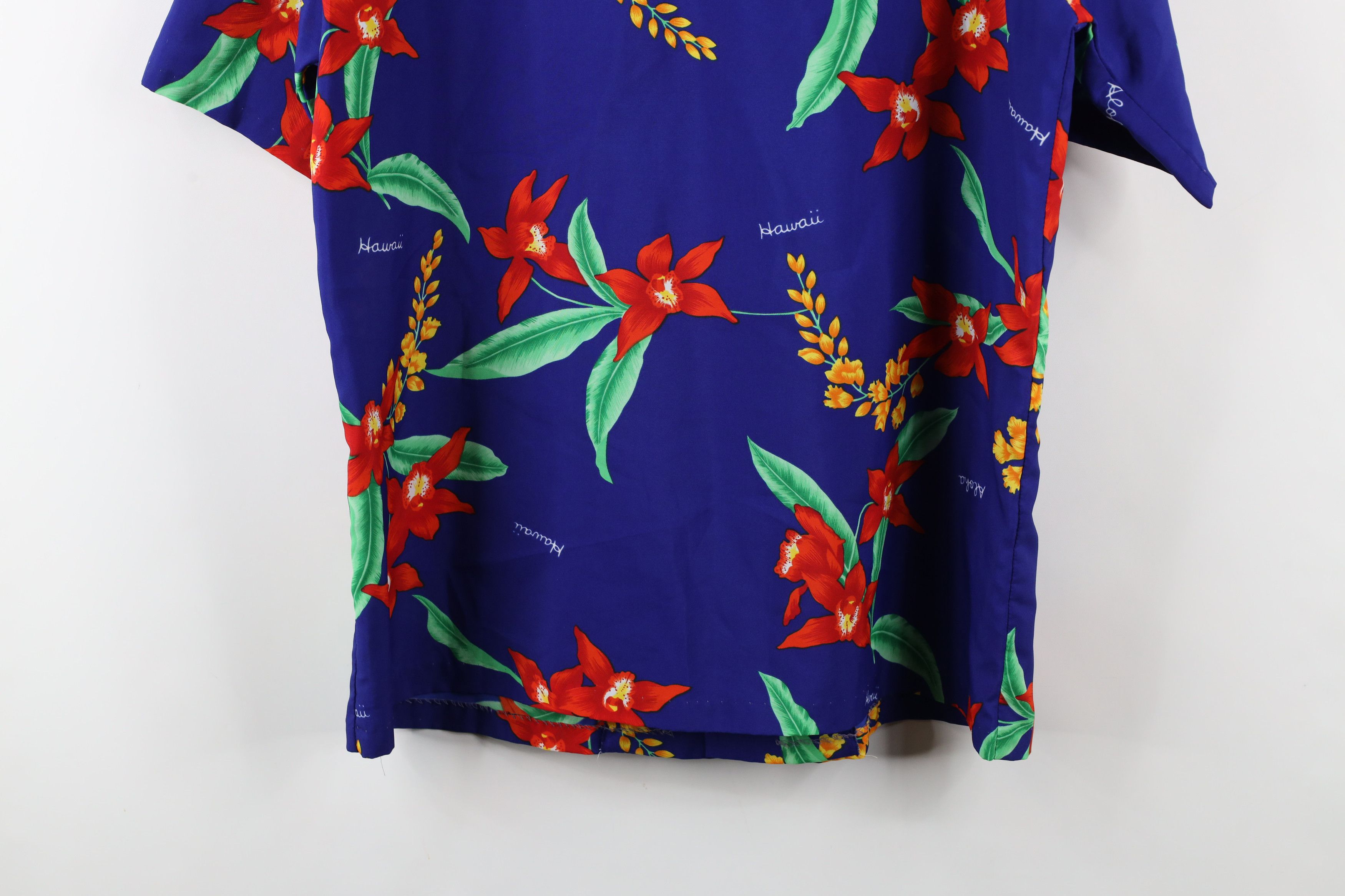 Vintage Vintage 70s Streetwear Flower Hawaiian Button Shirt USA Size US L / EU 52-54 / 3 - 10 Thumbnail