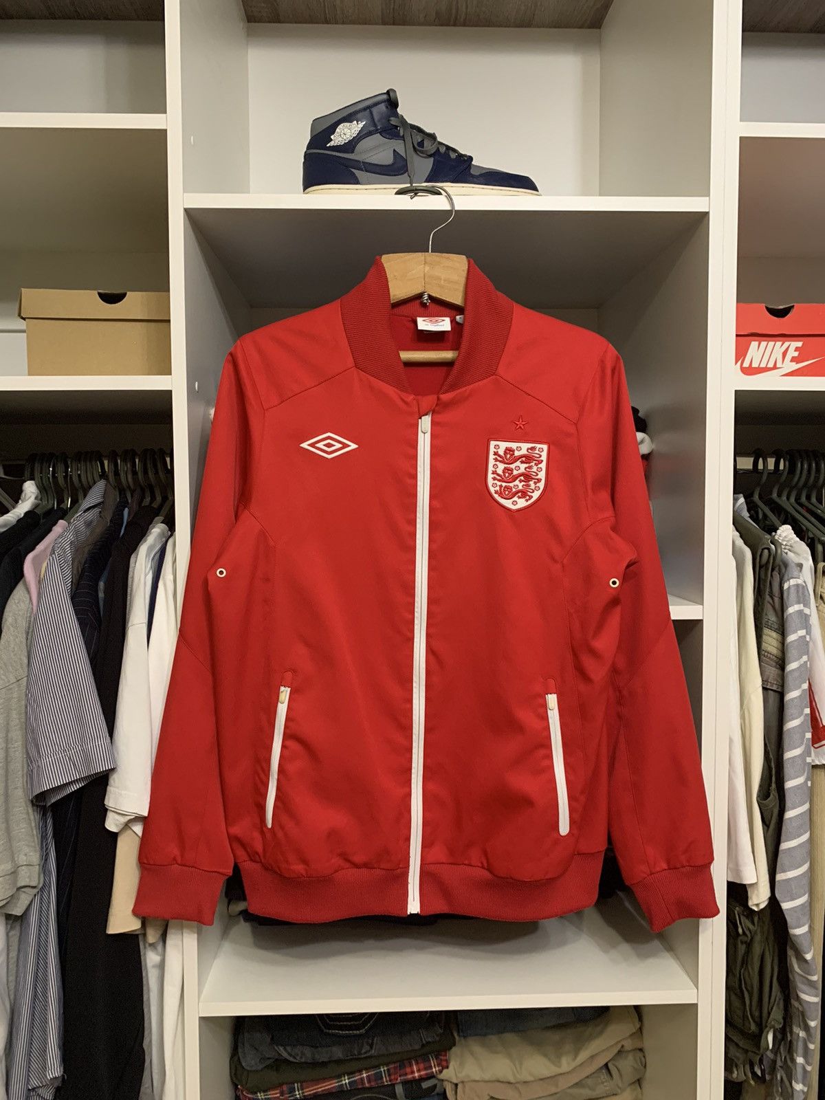 Umbro Umbro England Bomber Jacket Size US M / EU 48-50 / 2 - 1 Thumbnail