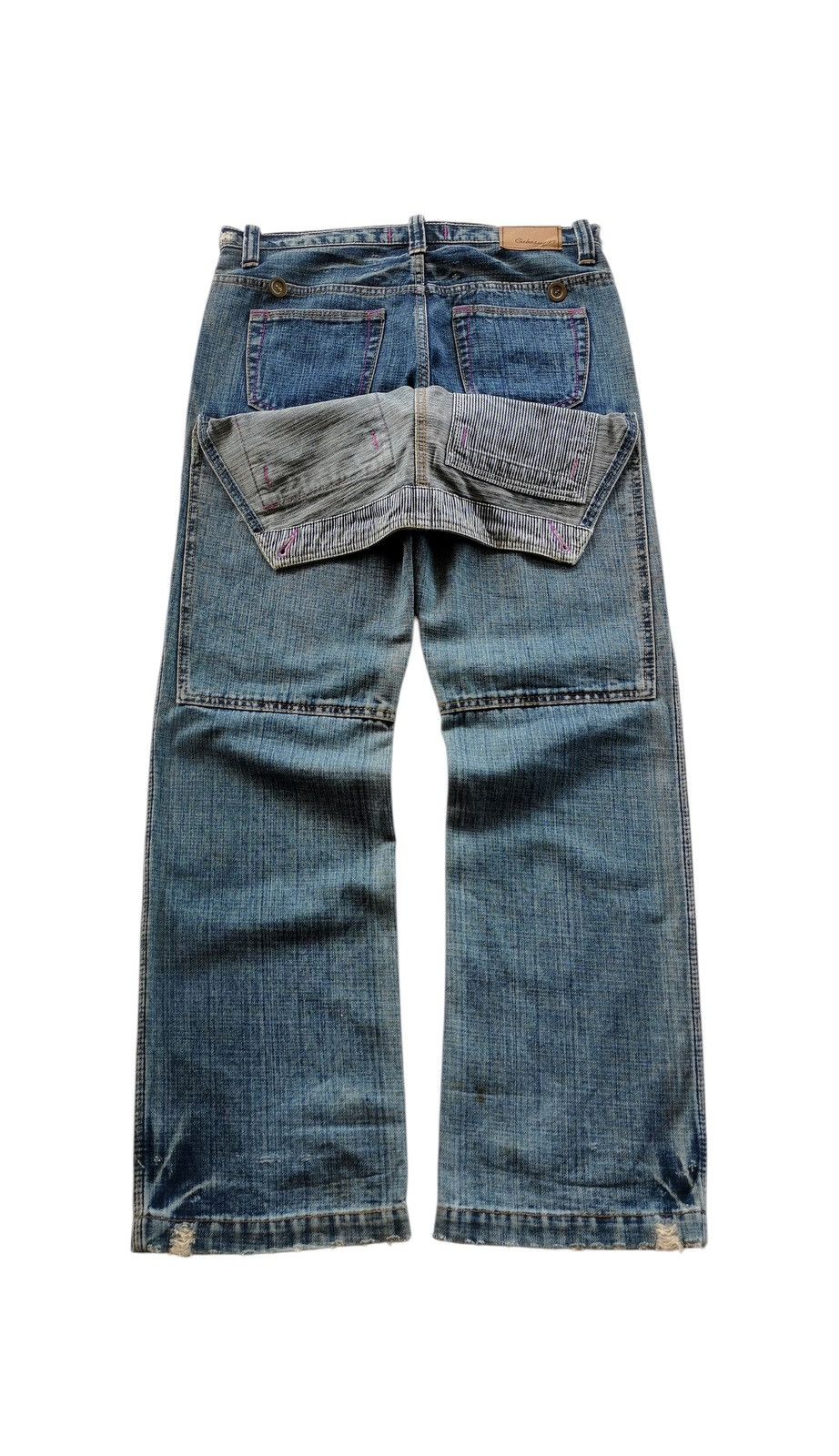 Hysteric Glamour Cube Sugar Multipocket, Denim Jeans Size US 32 / EU 48 - 6 Thumbnail