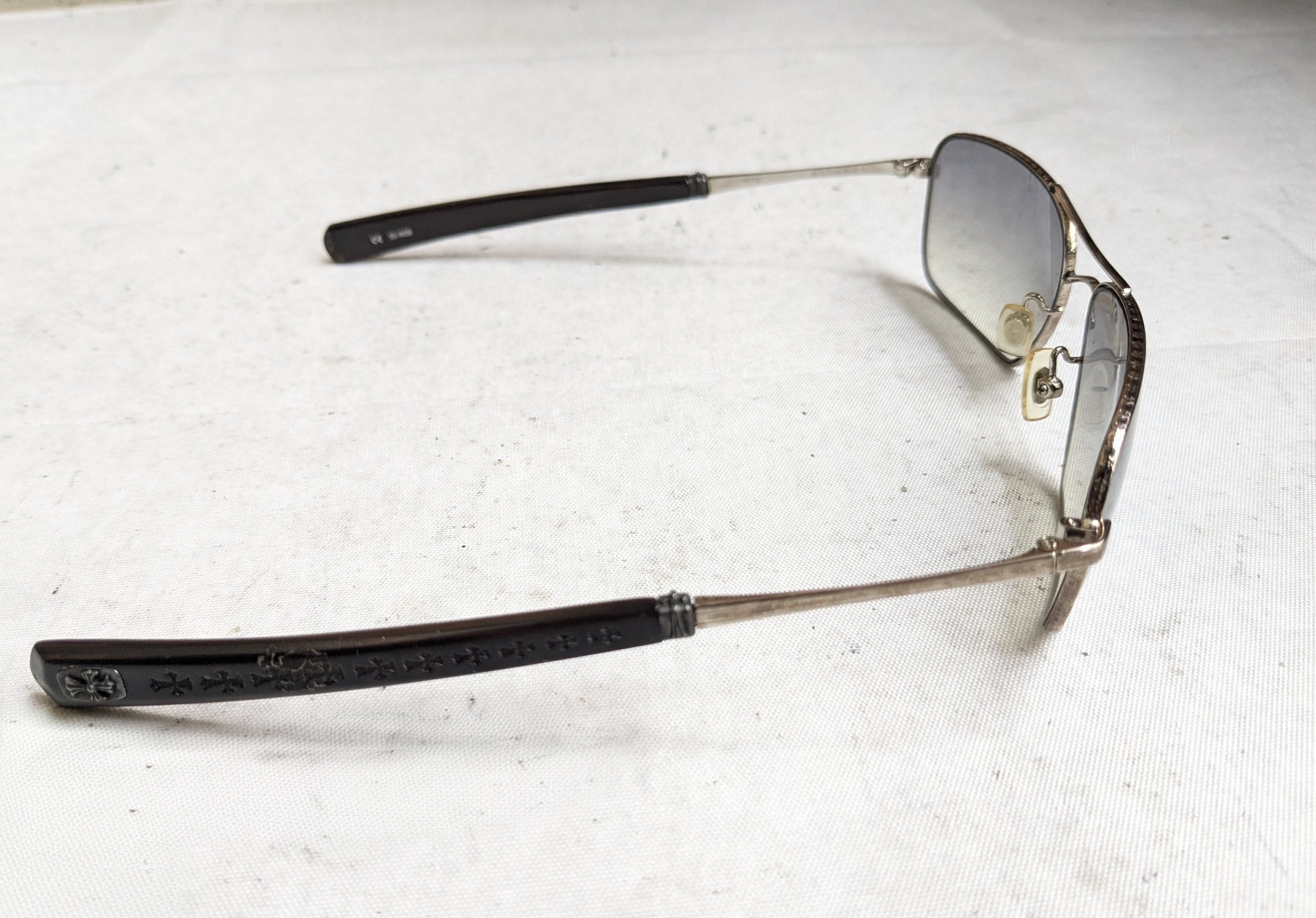 Chrome Hearts Chrome Hearts Skysaw I Sunglasses Blue Gradient Size ONE SIZE - 12 Thumbnail