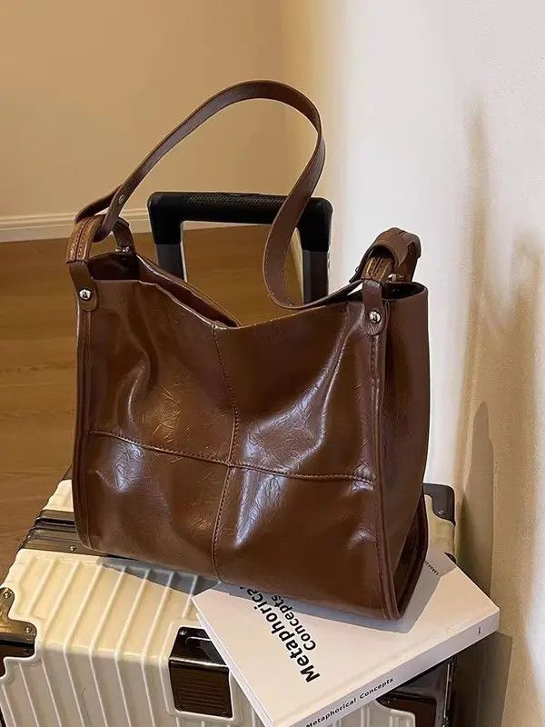 Designer × Japanese Brand Retro y2 versatile shoulder bag for women brown Size ONE SIZE - 1 Thumbnail