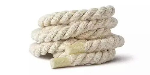 2120 Handcrafted Fat Shoe Laces Beige Rope Strings Puff Braid Hip Hop Size ONE SIZE - 1 Thumbnail