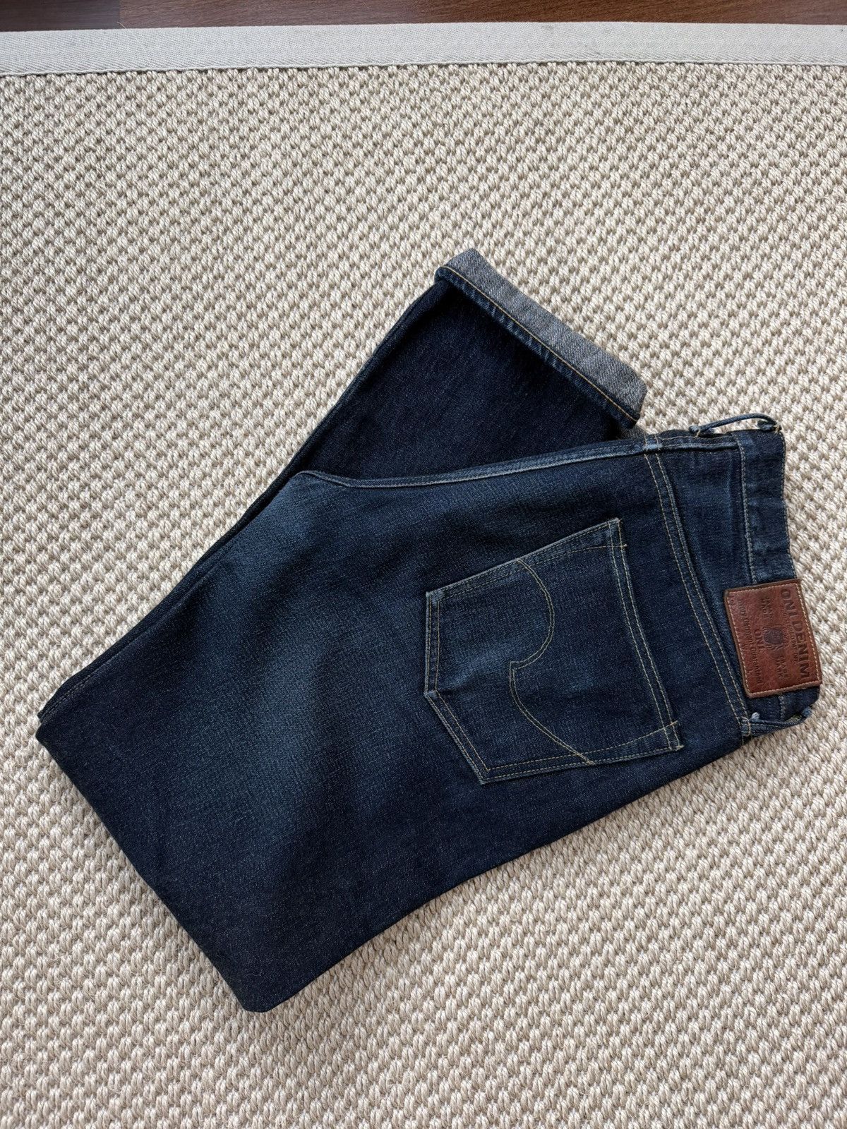 Oni ONI DENIM 16.5oz Natural Indigo Denim - ONI525-NI Size US 32 / EU 48 - 1 Thumbnail