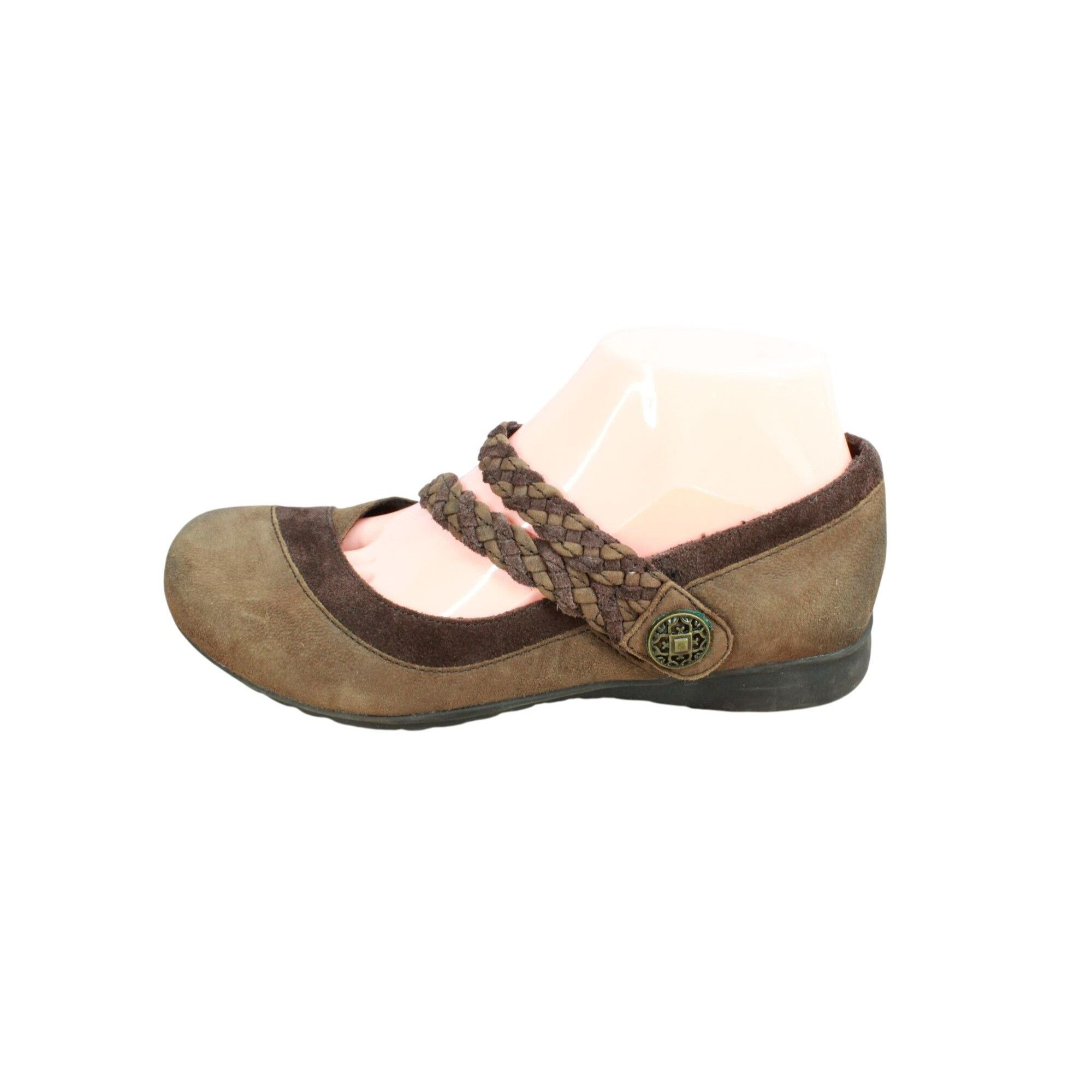 Aetrex Aetrex Ada Women's Suede Wedge Mary Jane Shoes Size 8 Size US 8 / IT 38 - 1 Thumbnail