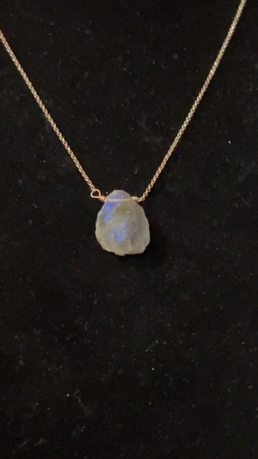 Other Women's Luna Norte Gold Tone Necklace with Blue Stone, One S Size ONE SIZE - 1 Thumbnail