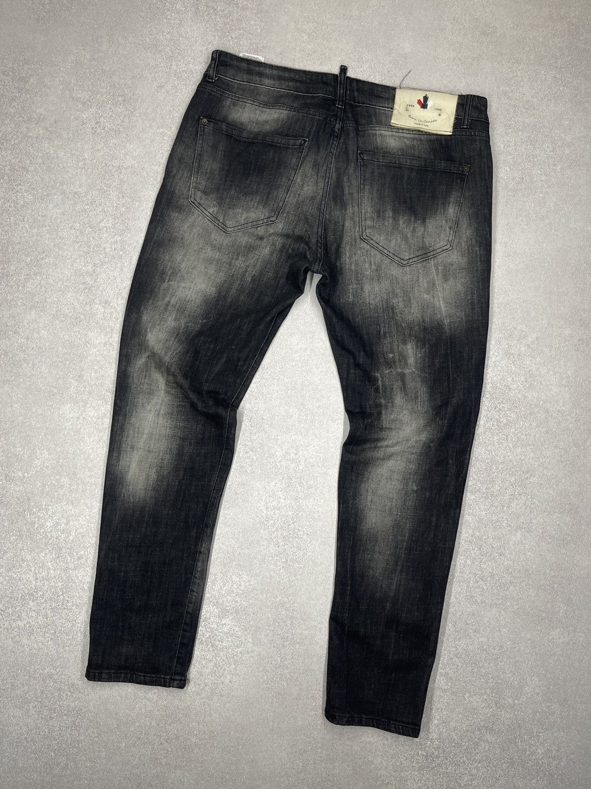 Dsquared2 Dsquared2 Cool Guy Faded Ripped Denim Jeans Black Size US 36 / EU 52 - 7 Thumbnail