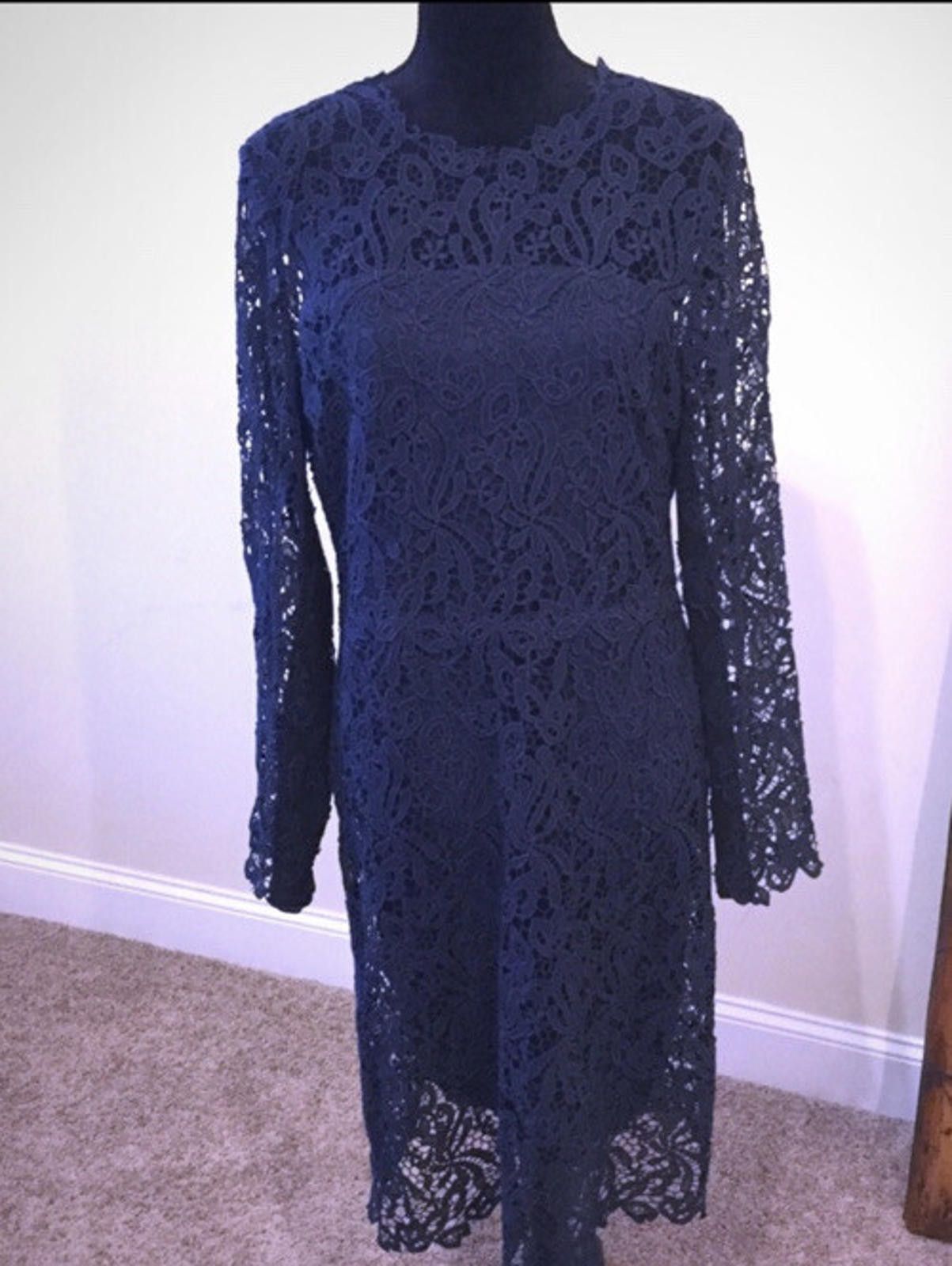 Elie Tahari Elie Tahari Lace Printed Dress Sz12 $ 498 Size XL / US 12-14 / IT 48-50 - 1 Thumbnail