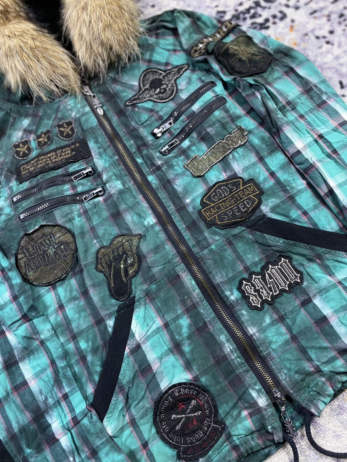 Japanese Brand Gothic Punk Seditionaries Style Fur japanese Zip 2 Hoodie Size US M / EU 48-50 / 2 - 3 Thumbnail