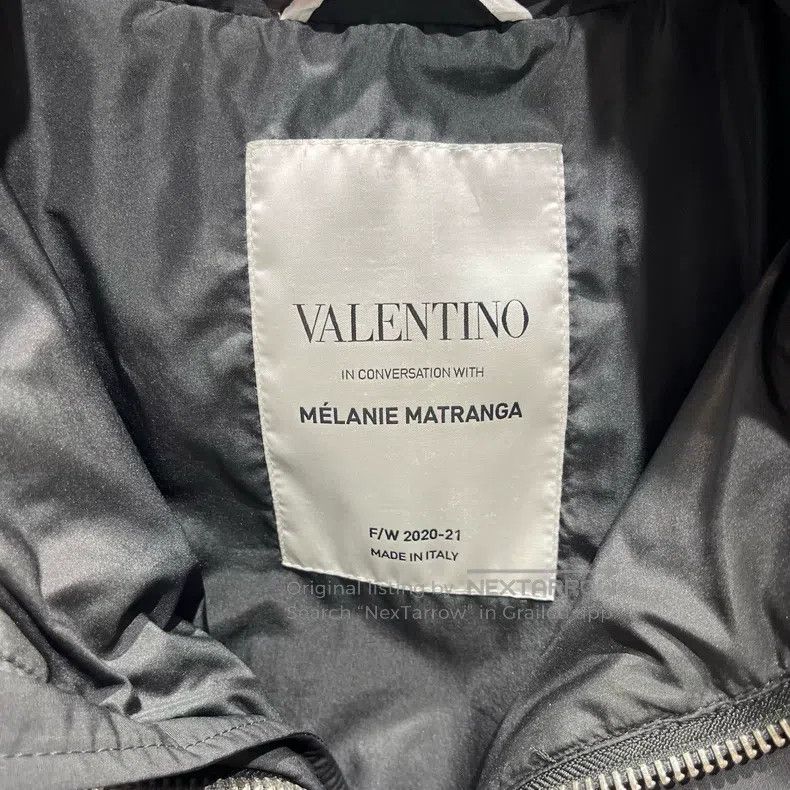 Valentino Valentino Black embossed hooded down jacket Size S / US 4 / IT 40 - 3 Thumbnail