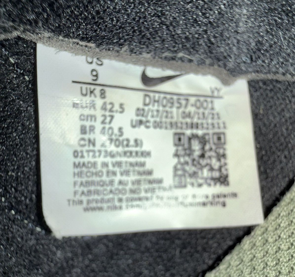 Nike Nike Dunk Low SE Black Multi Camo “Crazy Camo” sz9m VNDS!! Size US 9 / EU 42 - 11 Thumbnail