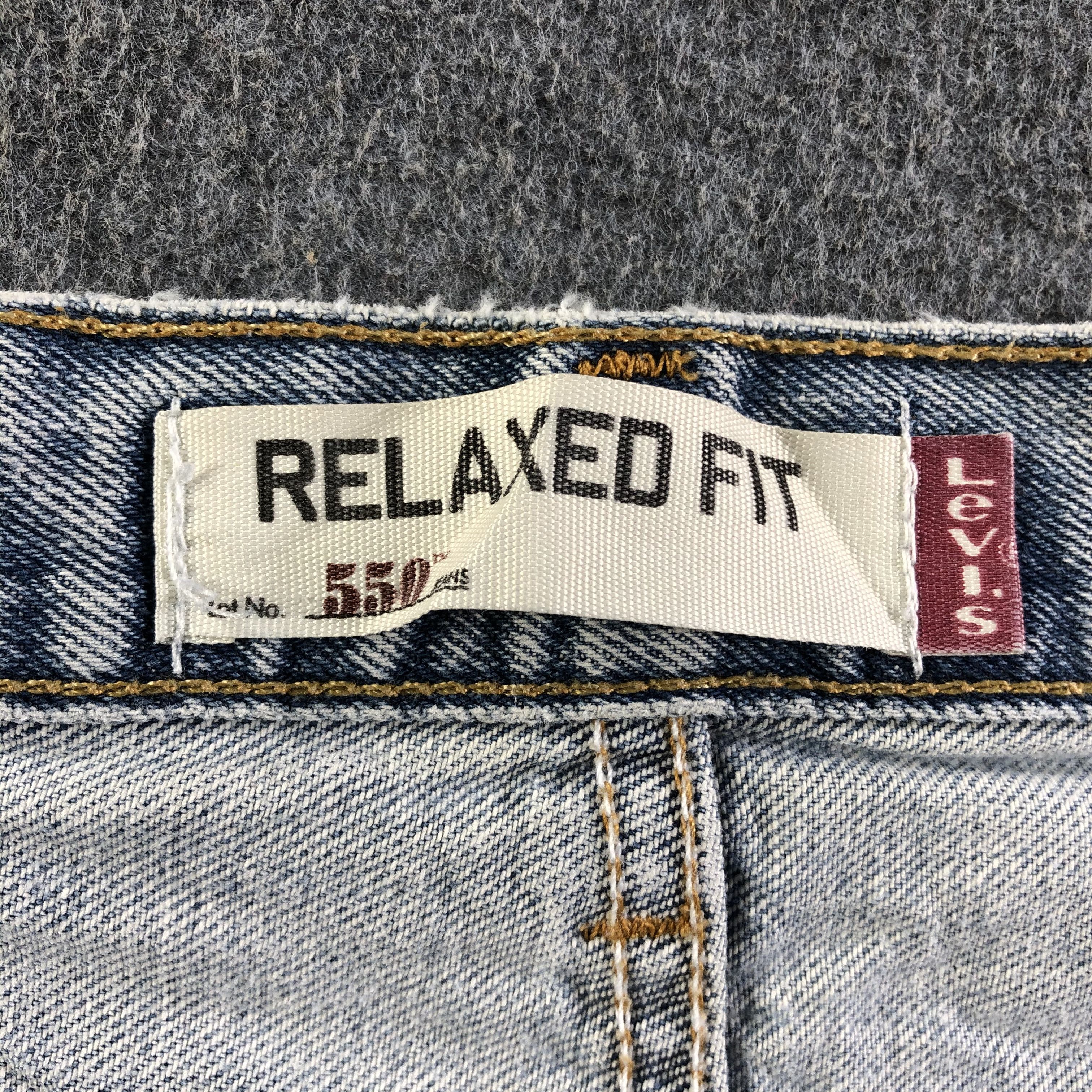 Levi's Vintage Light Wash Levis 550 Jeans-J3375 Size US 38 / EU 54 - 10 Thumbnail
