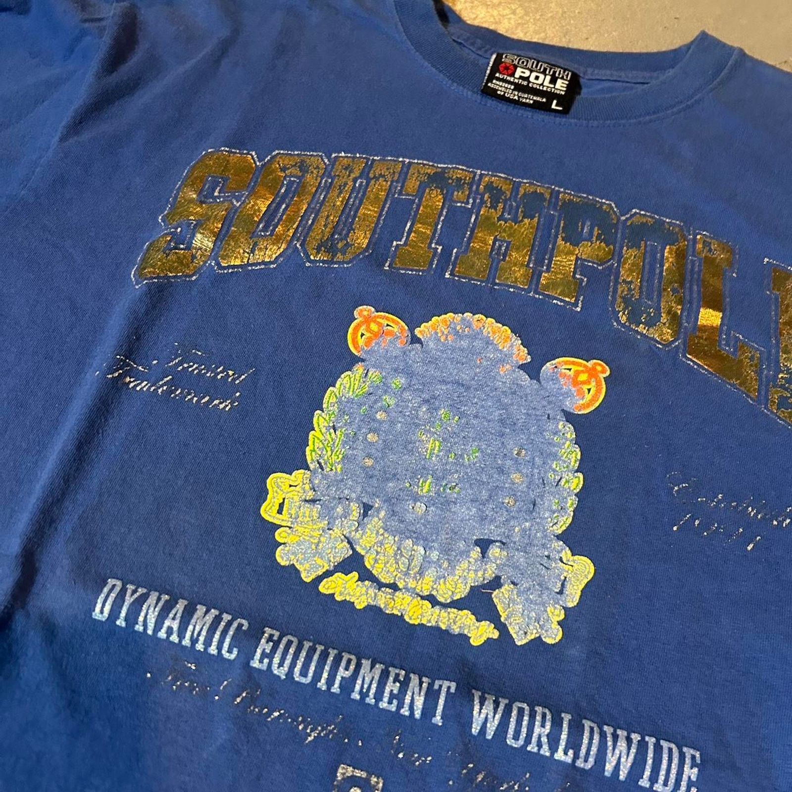 Southpole Y2k blue southpole tee shirt Size US XL / EU 56 / 4 - 2 Thumbnail
