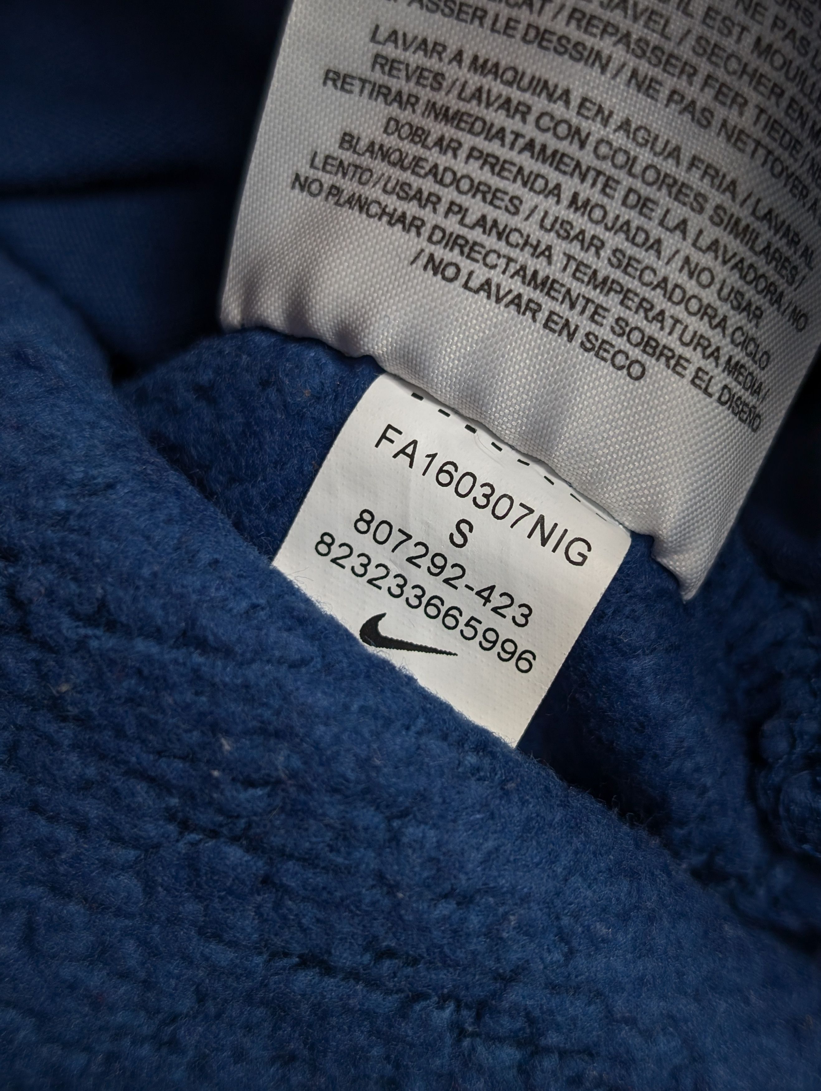 Nike Nike Sportswear Funnel Neck Hoodie Size S / US 4 / IT 40 - 5 Thumbnail