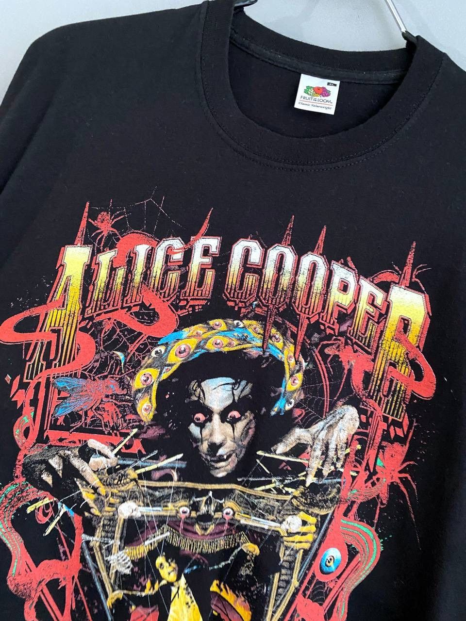 Band Tees × Fruit Of The Loom Alice Cooper “Raise The Dead Tour” Rock Band T-Shirt, XL Size US XL / EU 56 / 4 - 5 Thumbnail