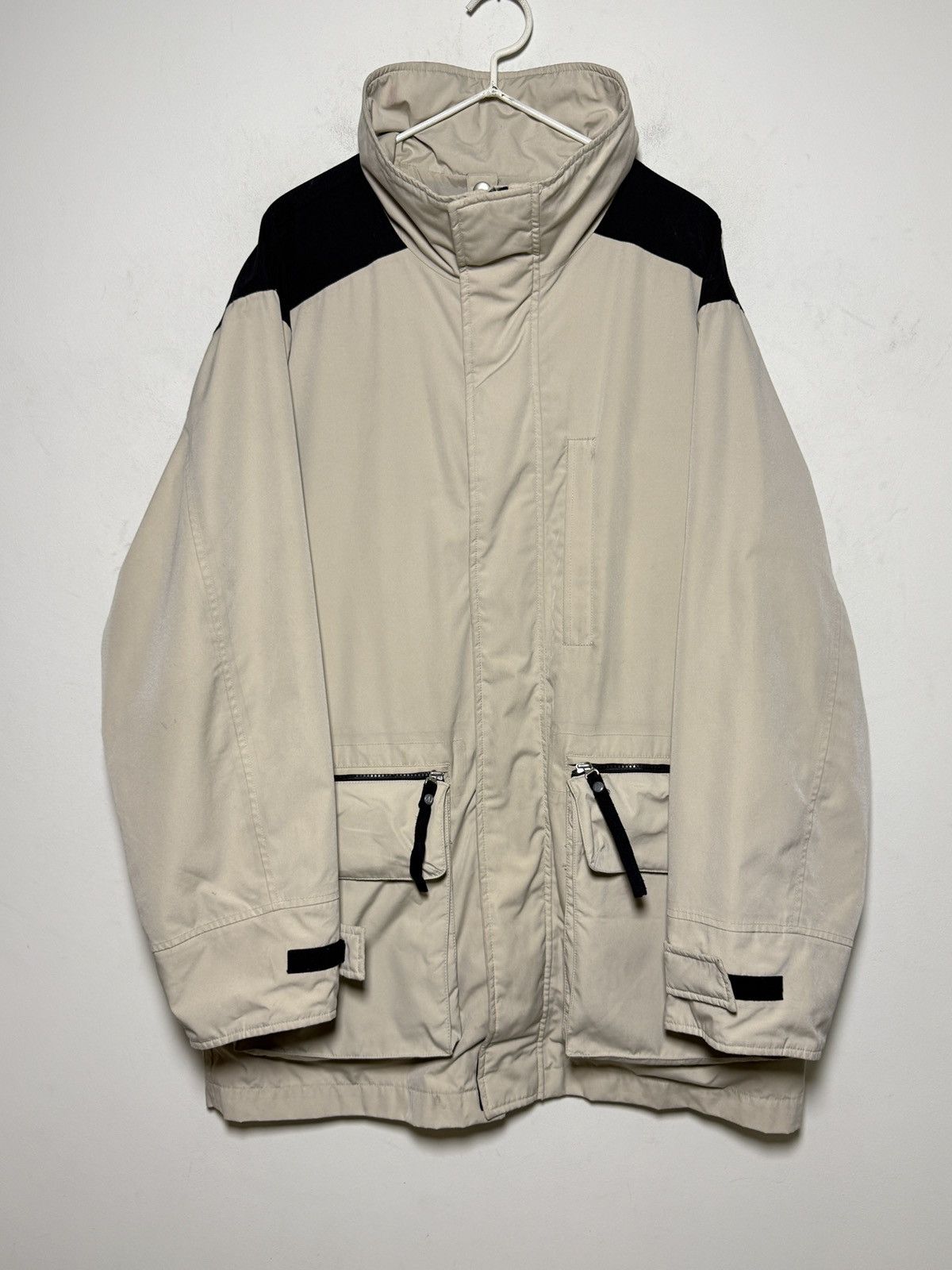Giorgio Armani Armani Shimmer Nylon Multipocket Transformer Field Parka Size US L / EU 52-54 / 3 - 5 Thumbnail