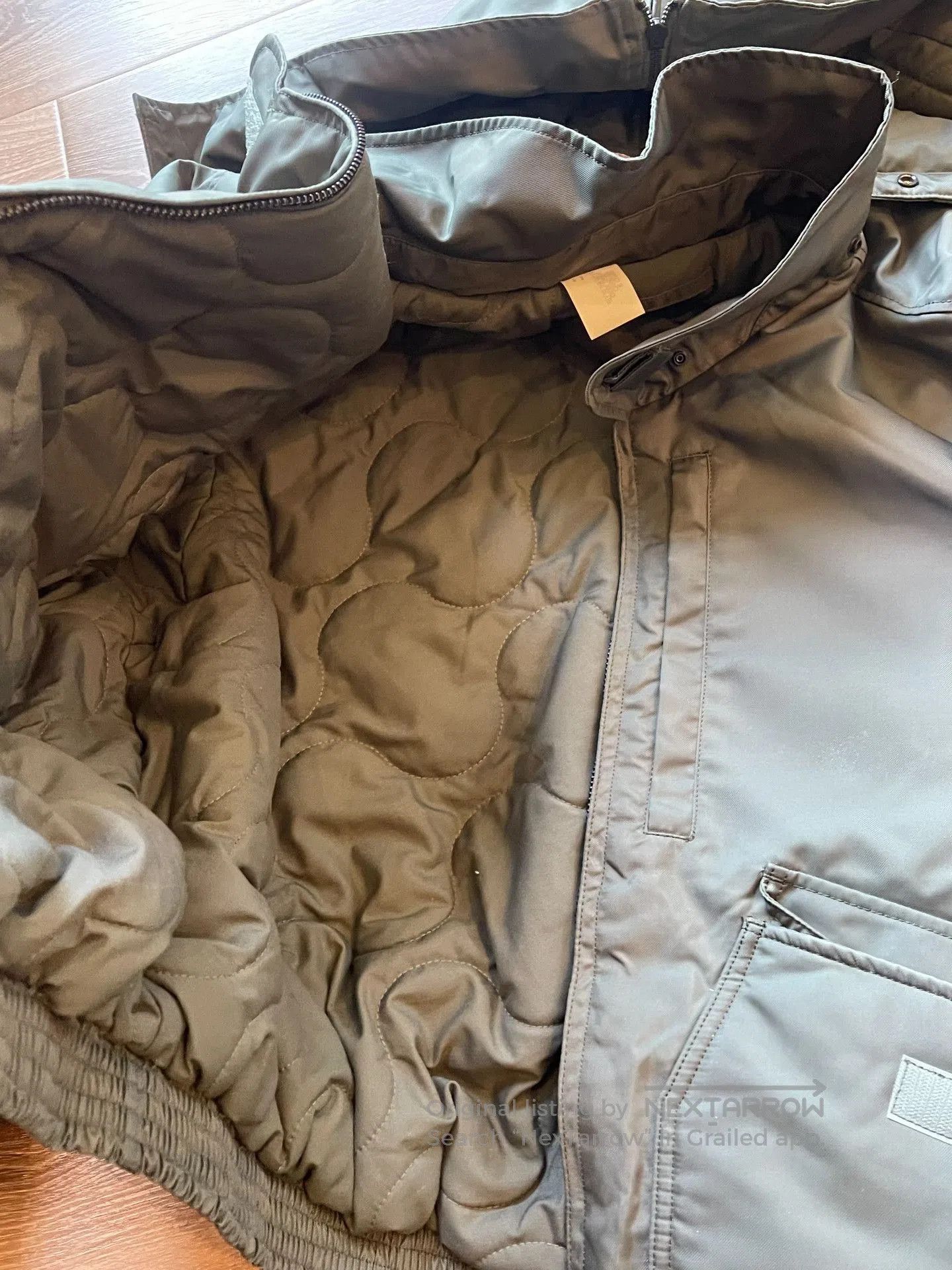 N.Hoolywood N.HOOLYWOOD x Alpha Hooded Flight Jacket. Size US M / EU 48-50 / 2 - 7 Thumbnail