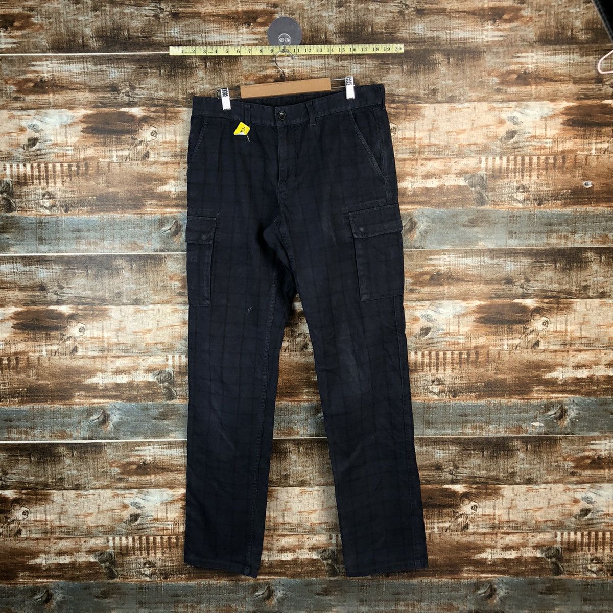 Comme Ca Ism DL Comme Ca Ism checkered Cargo Multipocket Pants #C644 Size US 32 / EU 48 - 1 Thumbnail