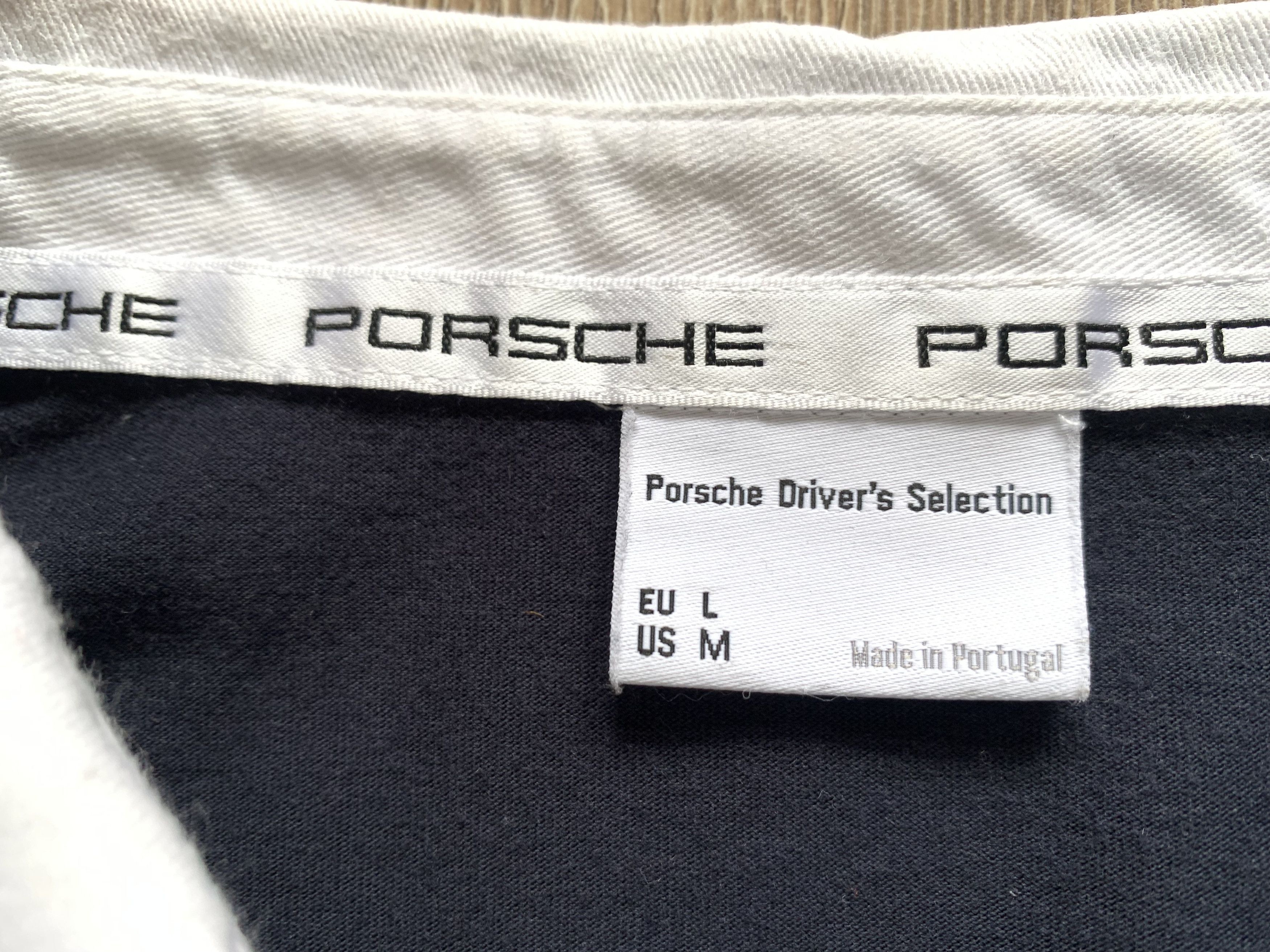 Porsche Design Porsche Navy Blue Long Sleeve Cotton Polo Size US M / EU 48-50 / 2 - 6 Thumbnail